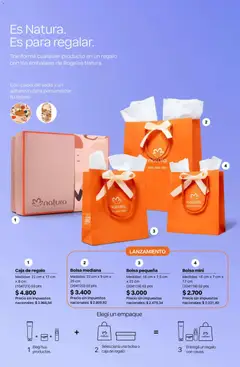 Vista previa Catálogo Natura Ciclo 3 válido desde el 09.02.2026 | Página: 54 | Productos: Bolsa, Caja