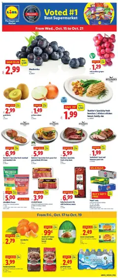 Preview of Lidl weekly ads valid from 15.10.2025