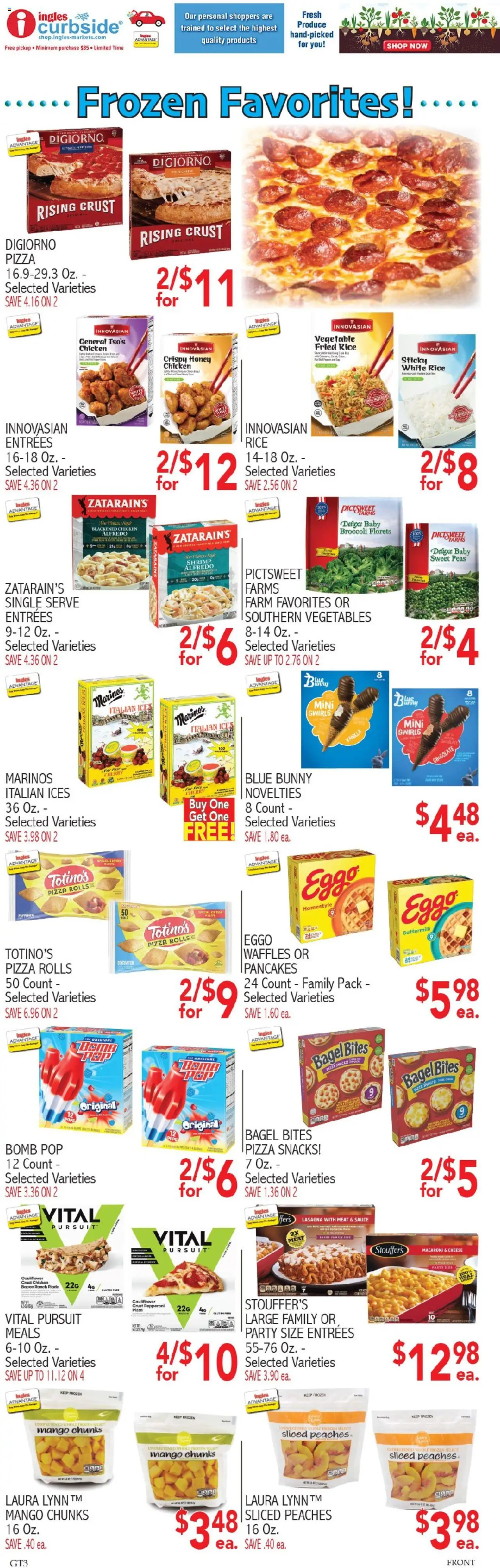 Ingles Weekly Ad - valid from 10.09.2025 | Page: 6 | Products: Broccoli, Cheese, Chocolate, Vegetables