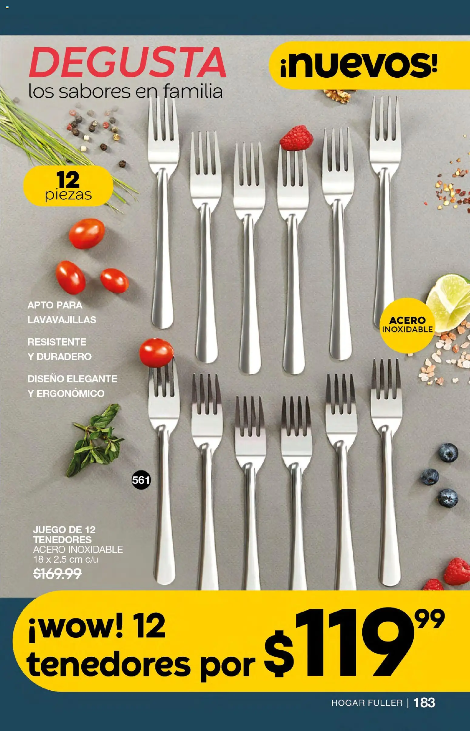 Nuevas ofertas de Fuller válidas en toda la República Mexicana desde el 07.01.2026. ¡Encuentra las mejores ofertas en Fuller campaña 20 2026! | Página: 183 | Productos: Juego, Lavavajillas