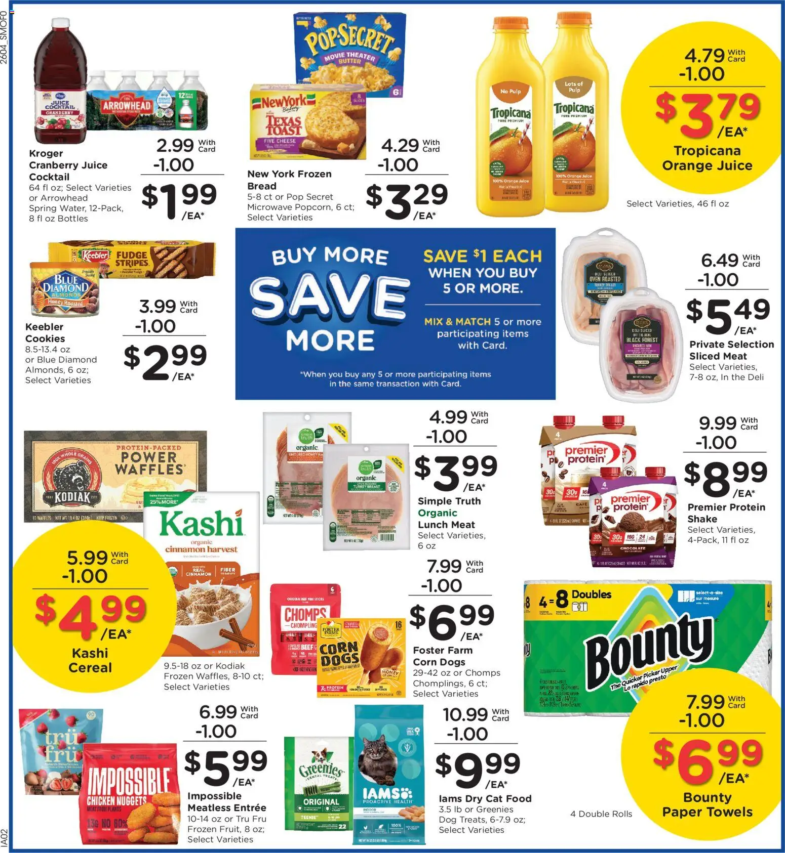 Smith's Weekly Ad - valid from 25.02.2026 | Page: 4 | Products: Corn, Butter, Beef, Cookies