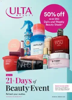 Preview of Ulta Beauty weekly ads valid from 06.03.2026