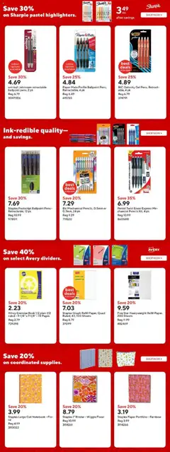 Staples flyer valid from 08.08.2025 | Page: 12 | Products: Notebook