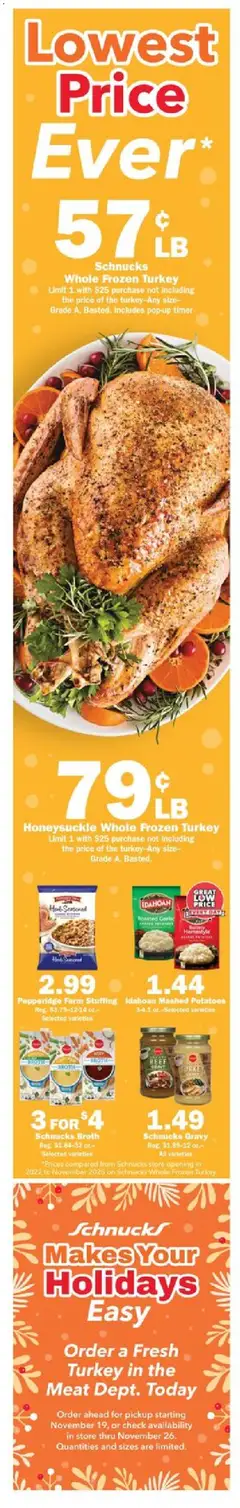 Preview of Schnucks weekly ads valid from 05.11.2025 | Page: 4 | Products: Hub, Potatoes