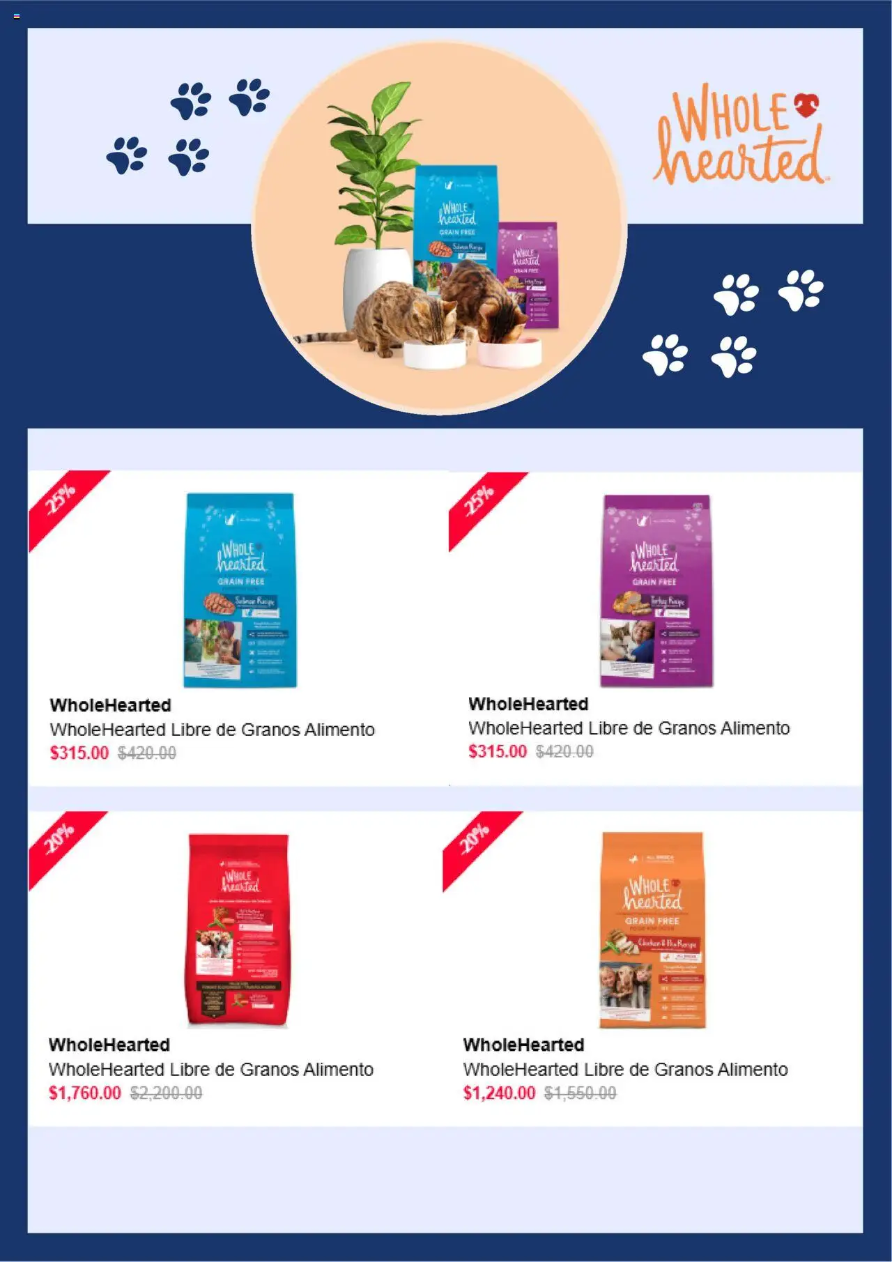 Nuevas ofertas de PetCo válidas en toda la República Mexicana desde el 14.08.2025. ¡Encuentra las mejores ofertas en PetCo catálogo! | Página: 4