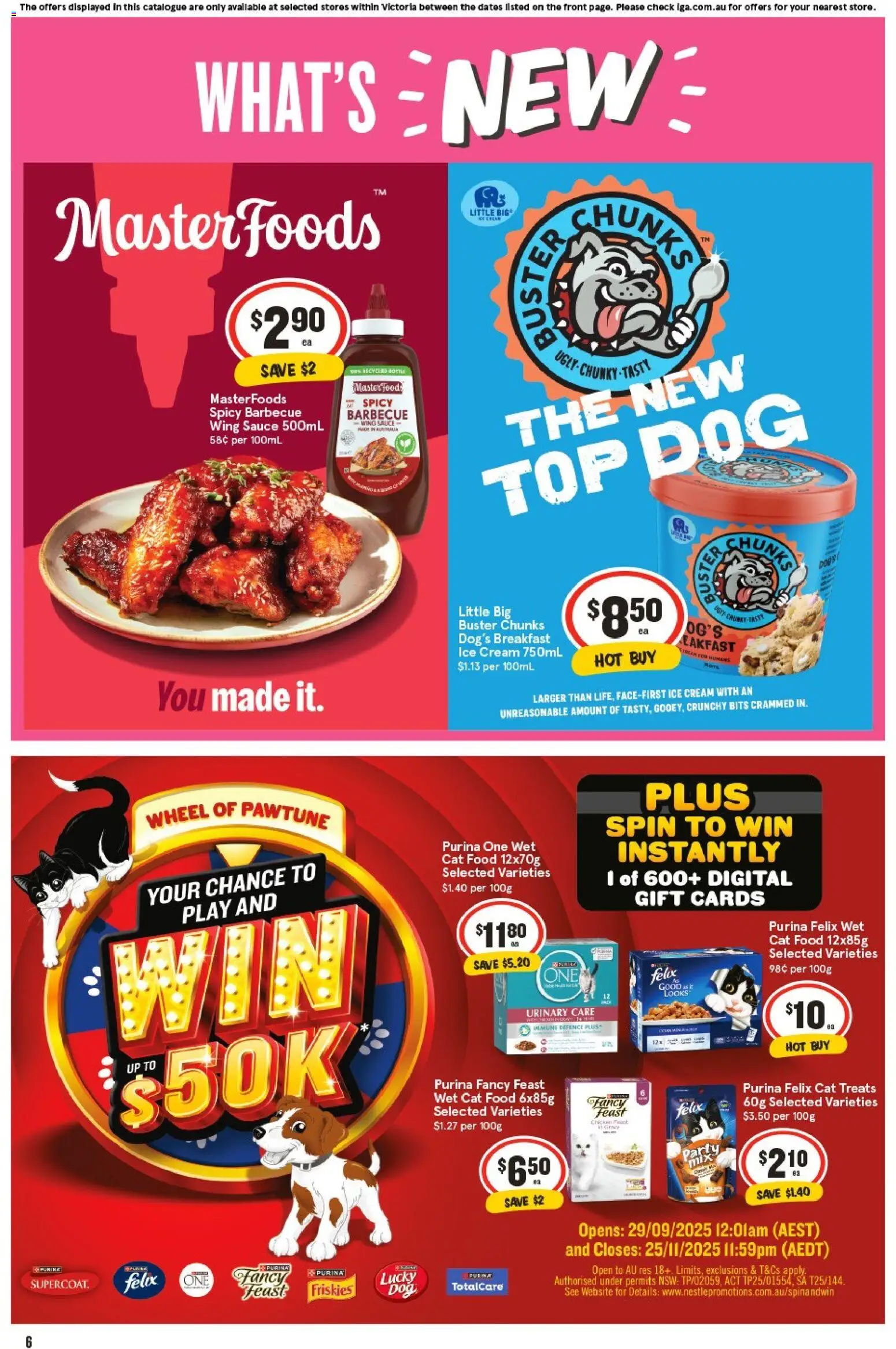 IGA catalogue - valid from 29.10.2025 | Page: 9 | Products: Lamb, Beef, Prawns, Scotch