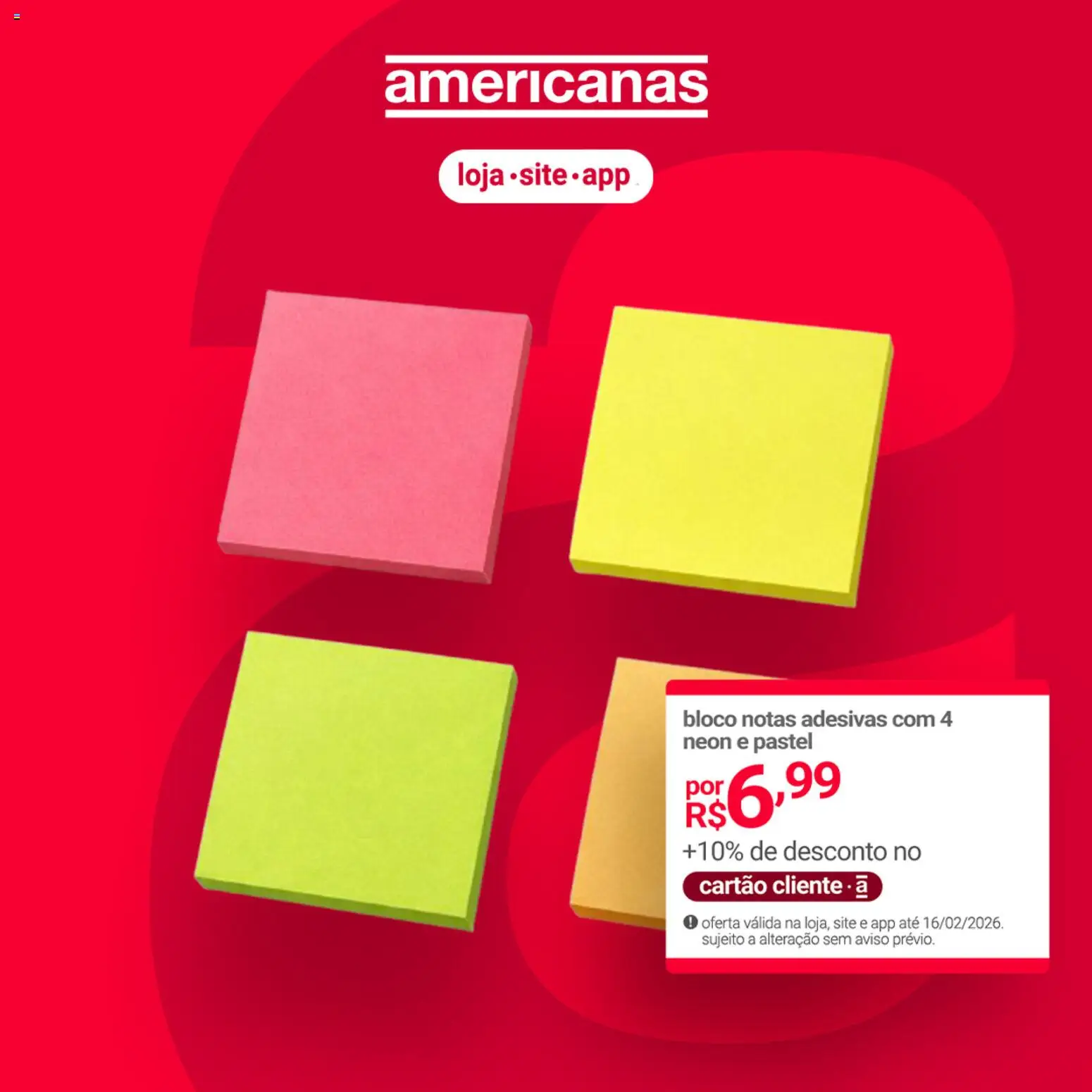 Lojas Americanas Folheto - válido de 15.01.2026 | Página: 3