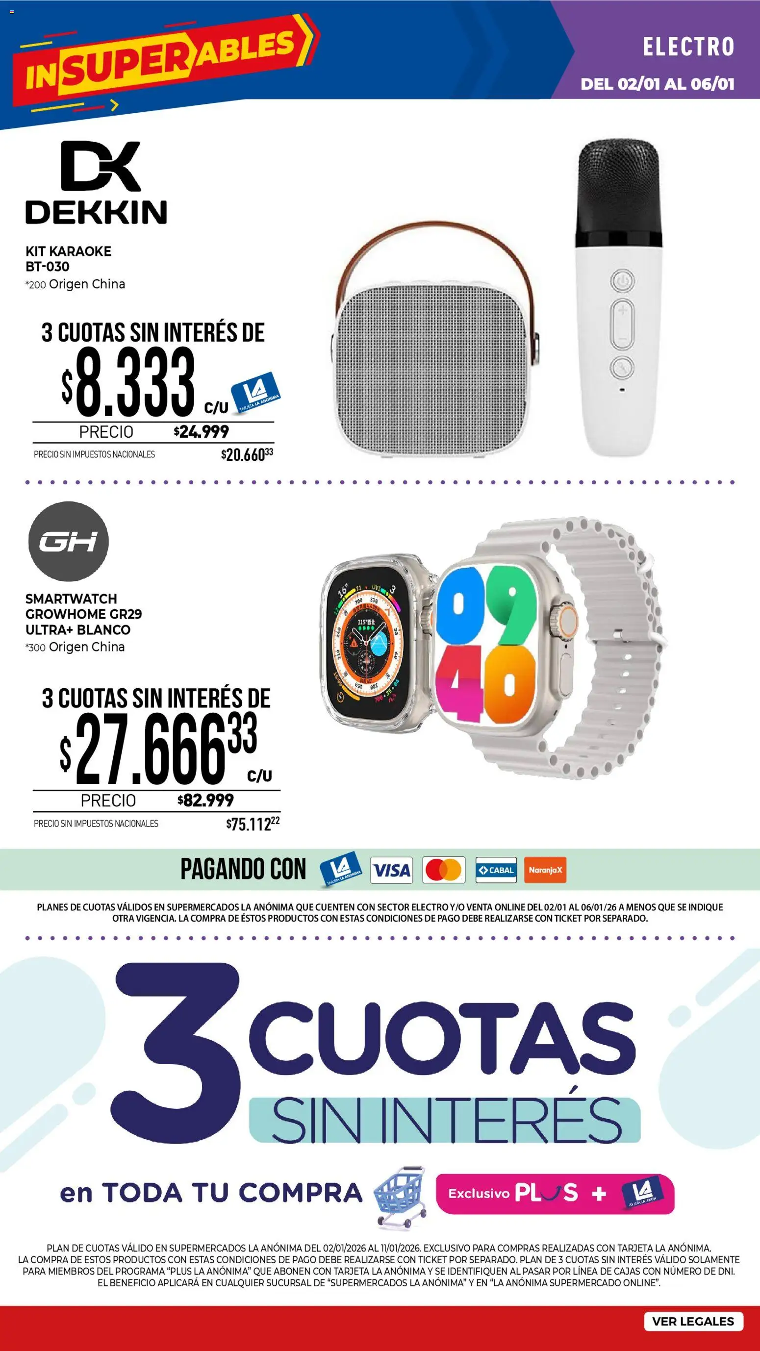 La Anonima catálogo │ válido desde el 02.01.2026 | Página: 34