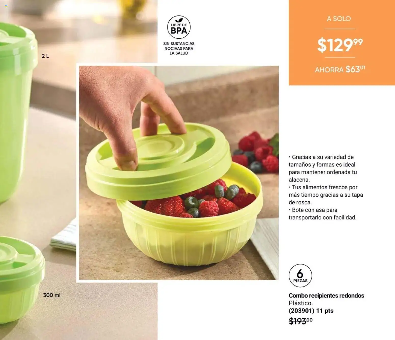 Nuevas ofertas de AVON válidas en toda la República Mexicana desde el 13.03.2026. ¡Encuentra las mejores ofertas en AVON Casa & Estilo 5 2026! | Página: 137