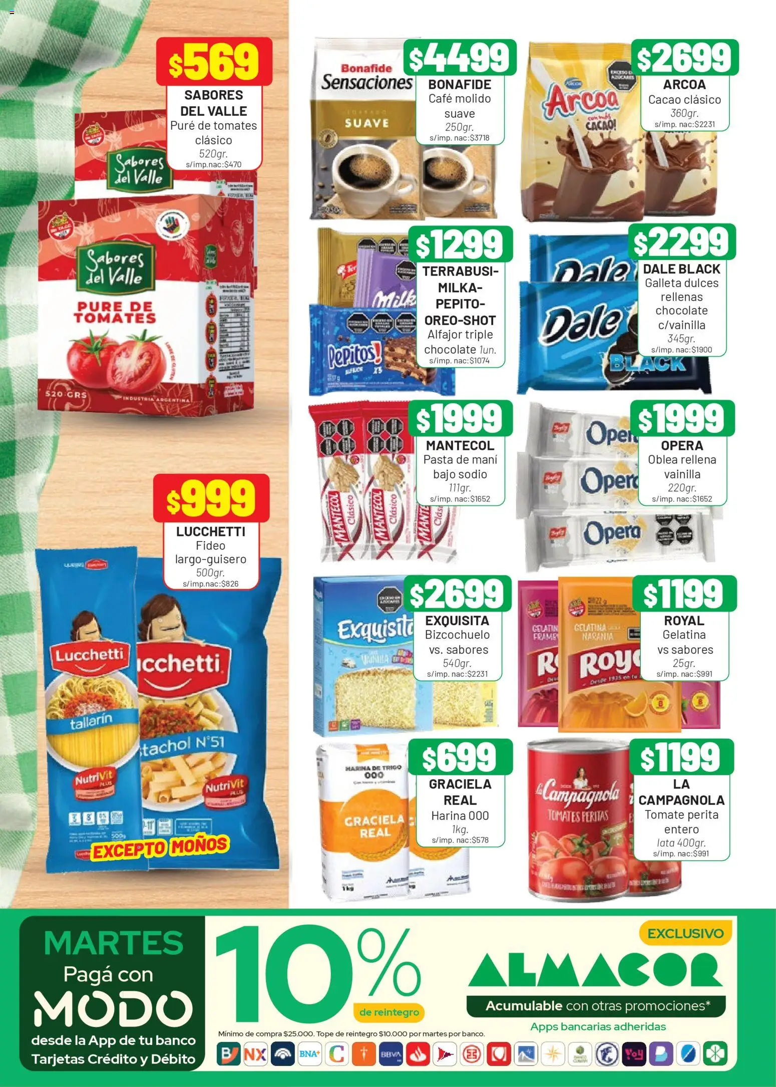 Almacor catálogo │ válido desde el 02.04.2026 | Página: 6 | Productos: Harina, Tomate, Café, Cacao