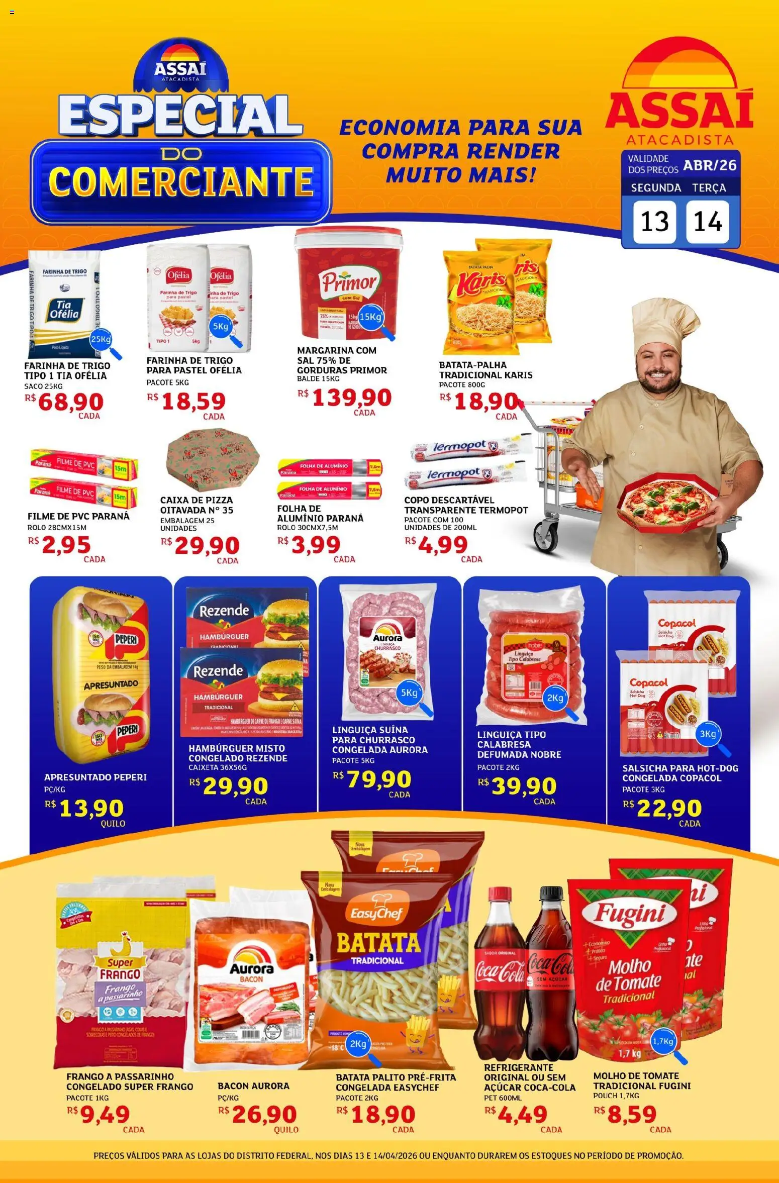 Assaí Atacadista Folheto - válido de 13.04.2026 | Página: 1