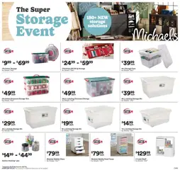 Preview of Michaels weekly flyer / circulaire from shop Michaels valid from 09.01.2026
