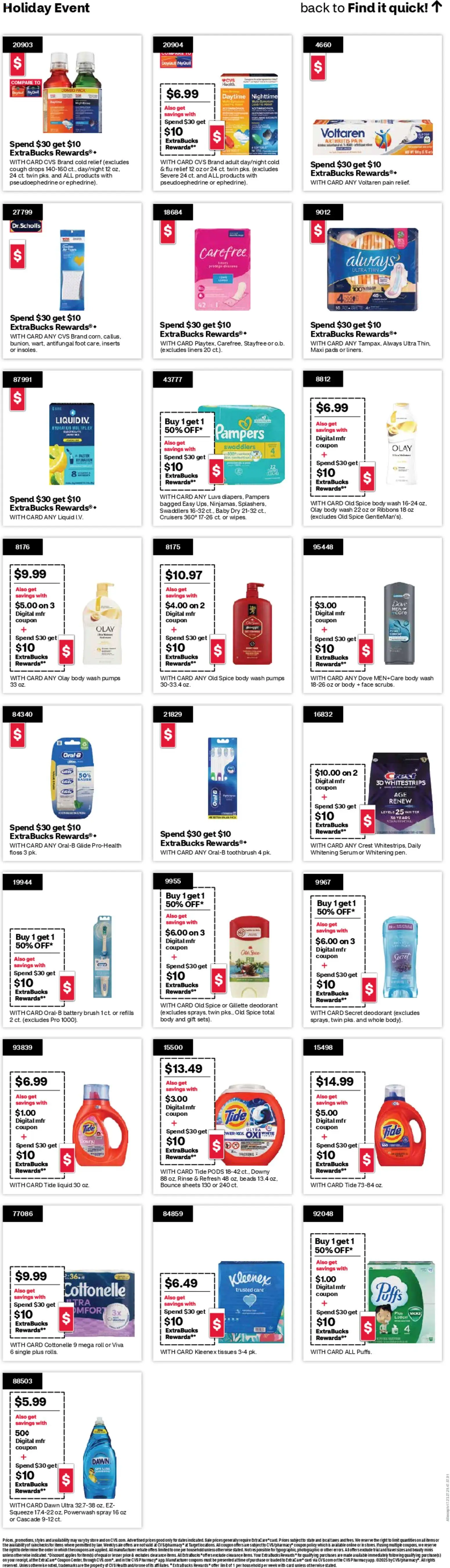 CVS Pharmacy Weekly Ad - MA - valid from 30.11.2025 | Page: 20
