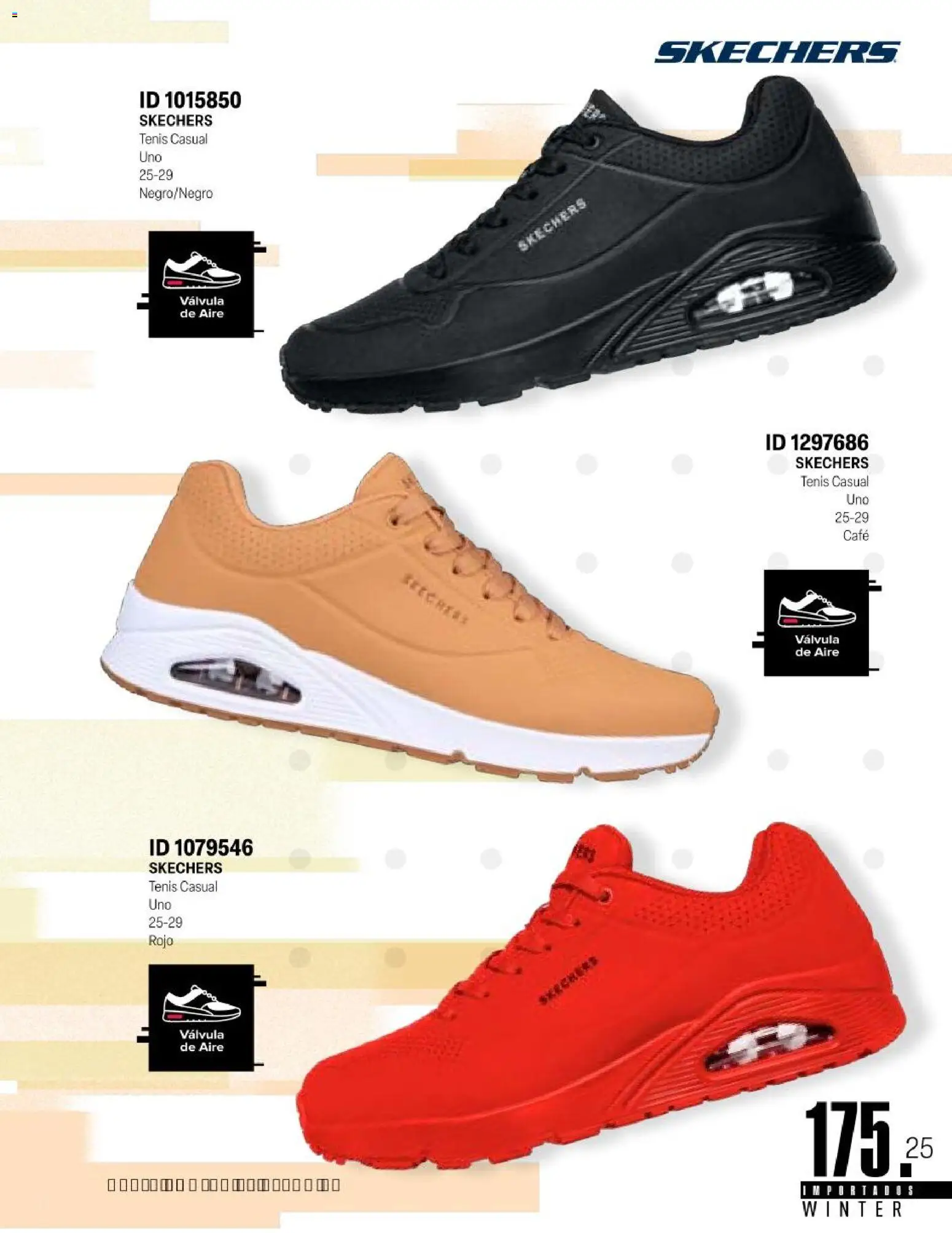 Nuevas ofertas de Price Shoes válidas en toda la República Mexicana desde el 11.11.2025. ¡Encuentra las mejores ofertas en Price Shoes catálogo Importados Winter 2025  ! | Página: 175 | Productos: Tenis, Café, Válvula