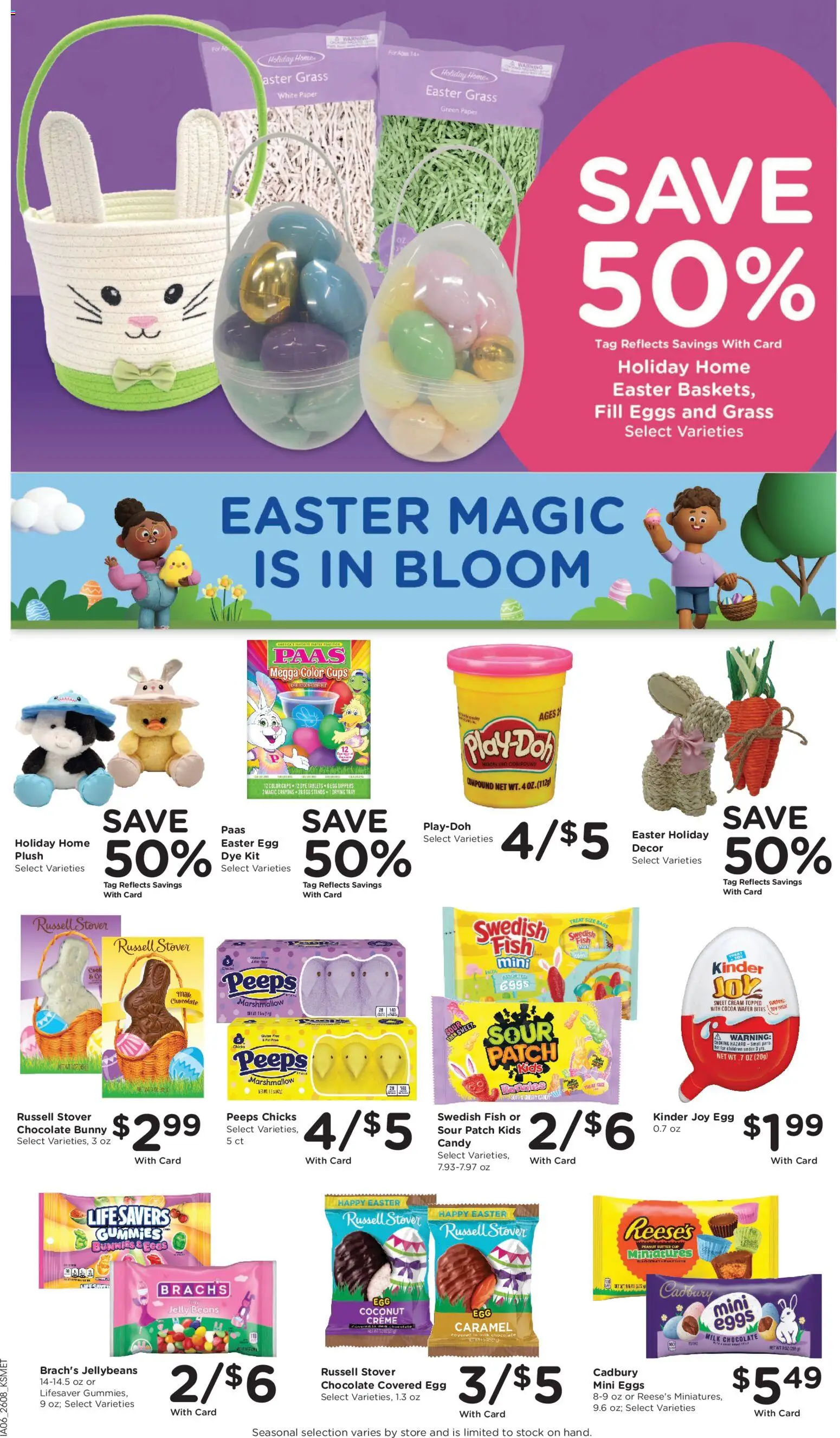 King Soopers Weekly Ad - valid from 25.03.2026 | Page: 8 | Products: Milk, Eggs, Fish, Cream