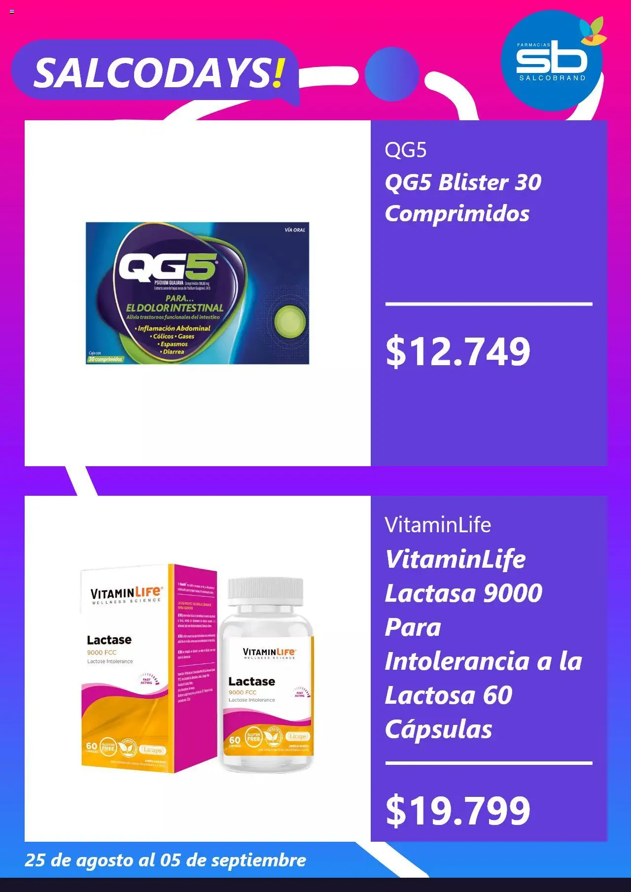 Salcobrand ofertas  │ válido desde el 25.08.2025 | Página: 2 | Productos: Caja