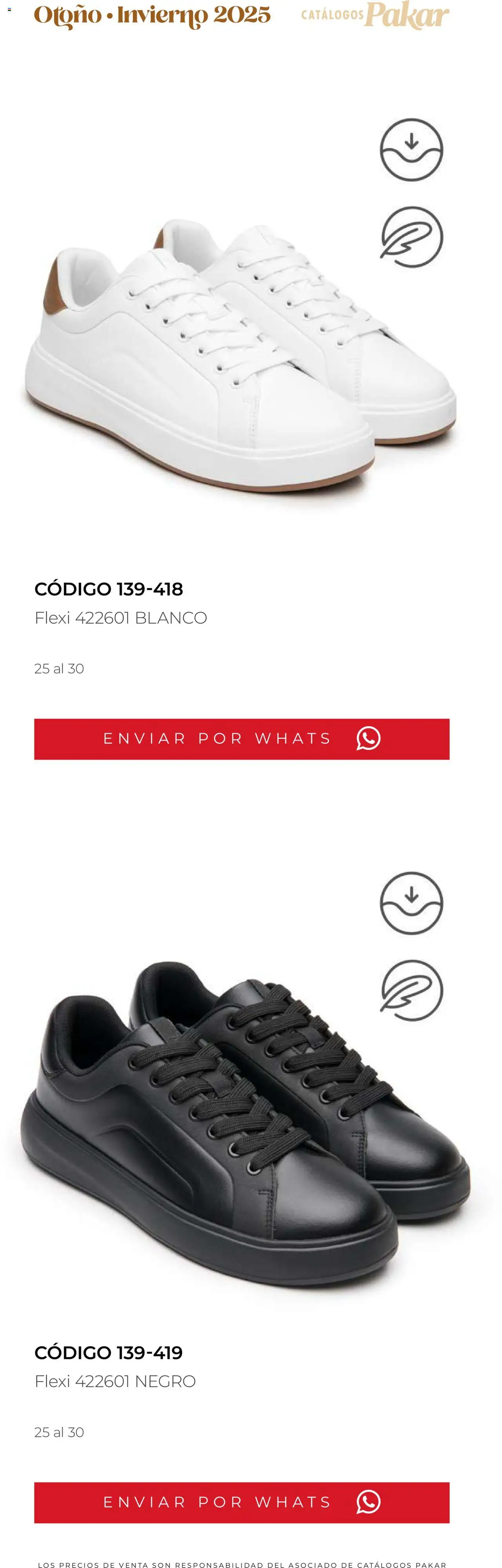 Nuevas ofertas de SC Pakar válidas en toda la República Mexicana desde el 10.10.2025. ¡Encuentra las mejores ofertas en SC Pakar - Catálogo Flexi otoño / invierno! | Página: 275