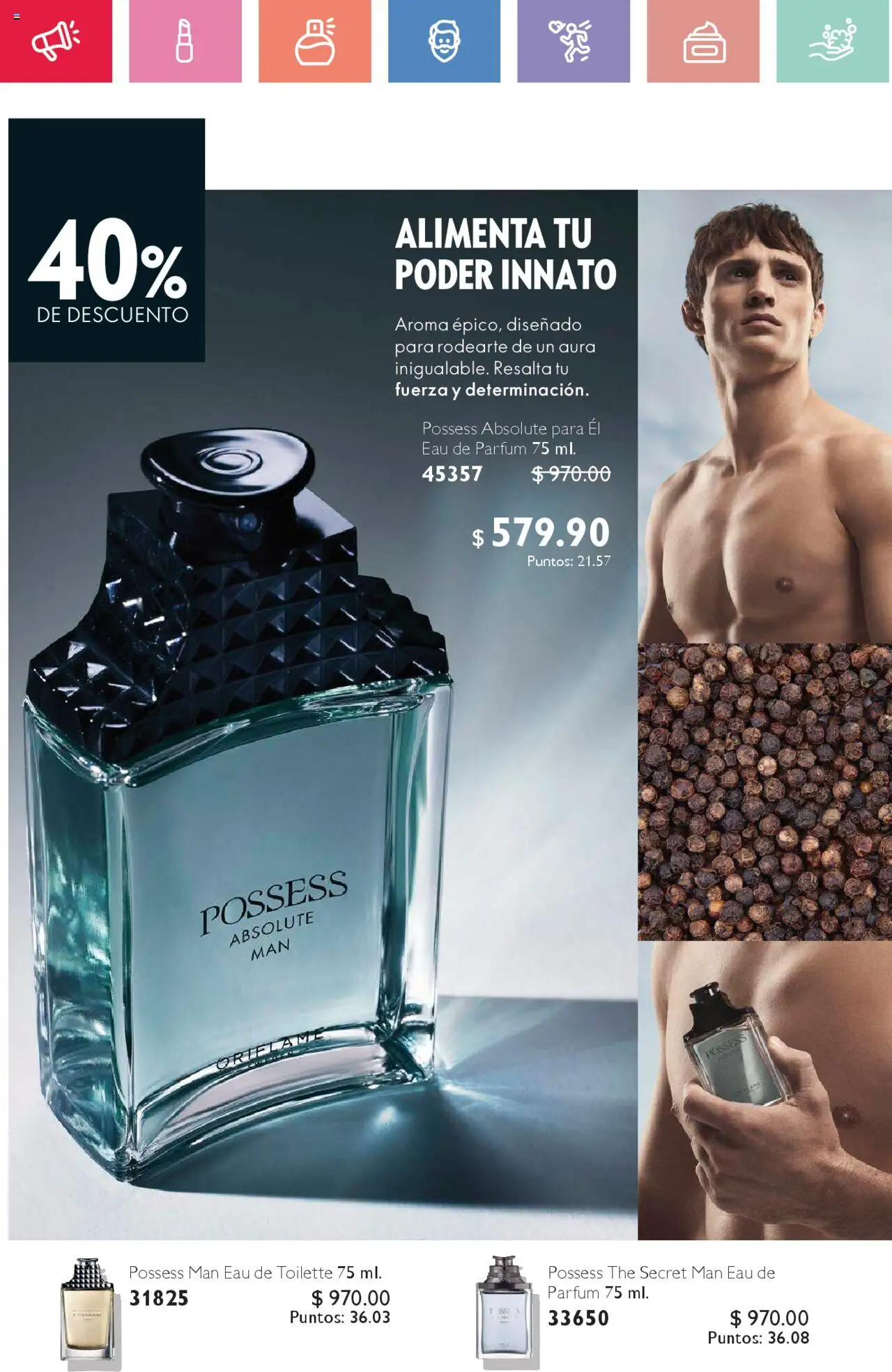 Nuevas ofertas de Oriflame válidas en toda la República Mexicana desde el 02.08.2025. ¡Encuentra las mejores ofertas en Oriflame - Campaña 11 2025! | Página: 86 | Productos: Eau de toilette