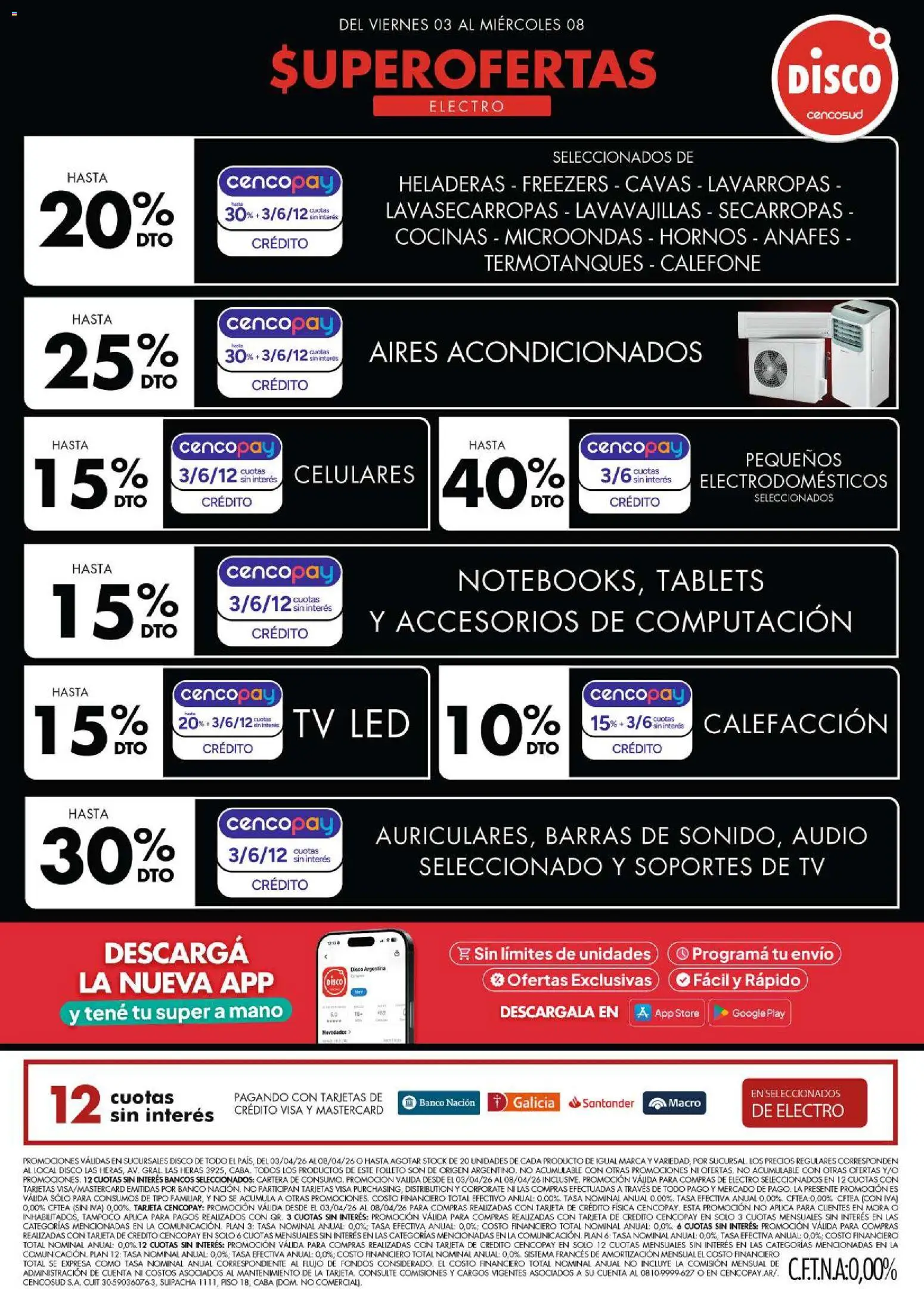 Disco - Ofertas | Electro, T. Libre y más │ válido desde el 02.04.2026 | Página: 1