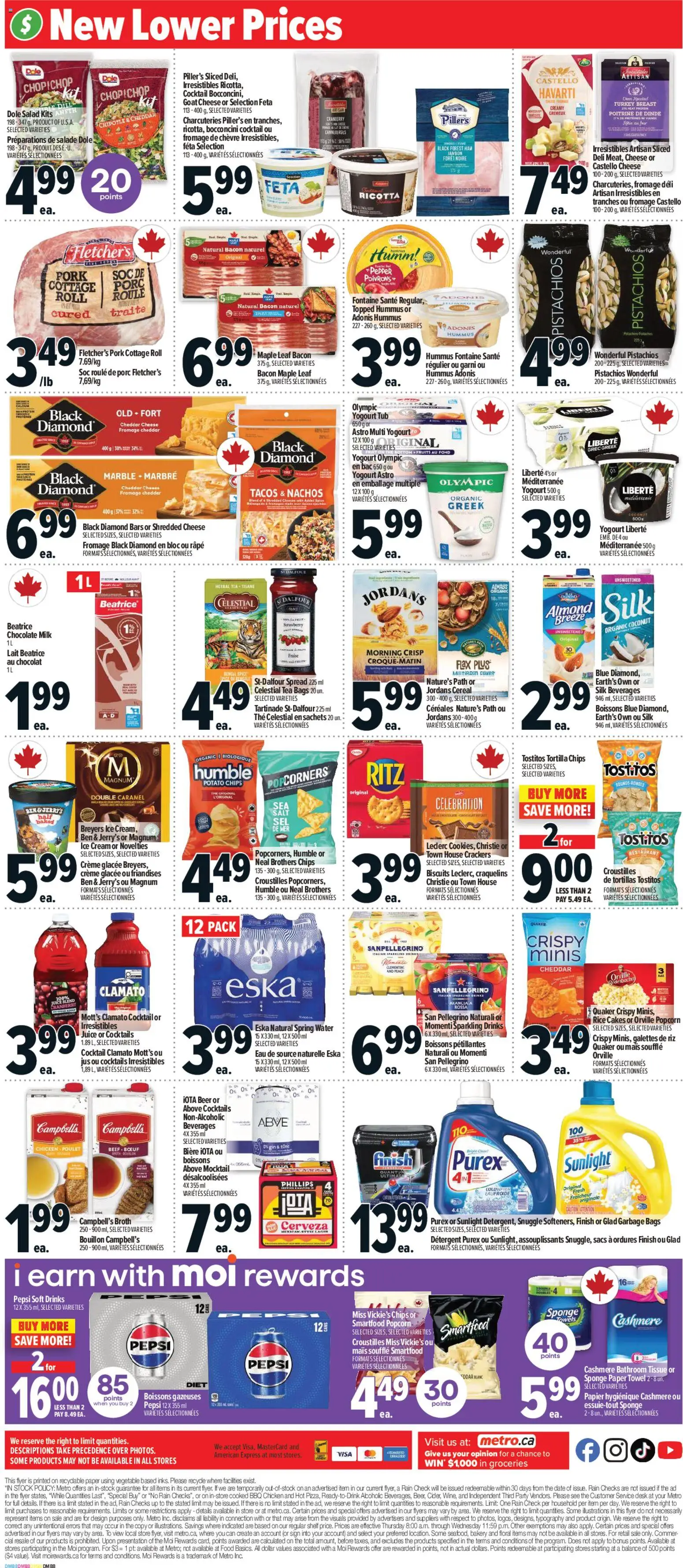 Metro flyer valid from 23.10.2025 | Page: 4 | Products: Chips, Cream, Detergent, Beer