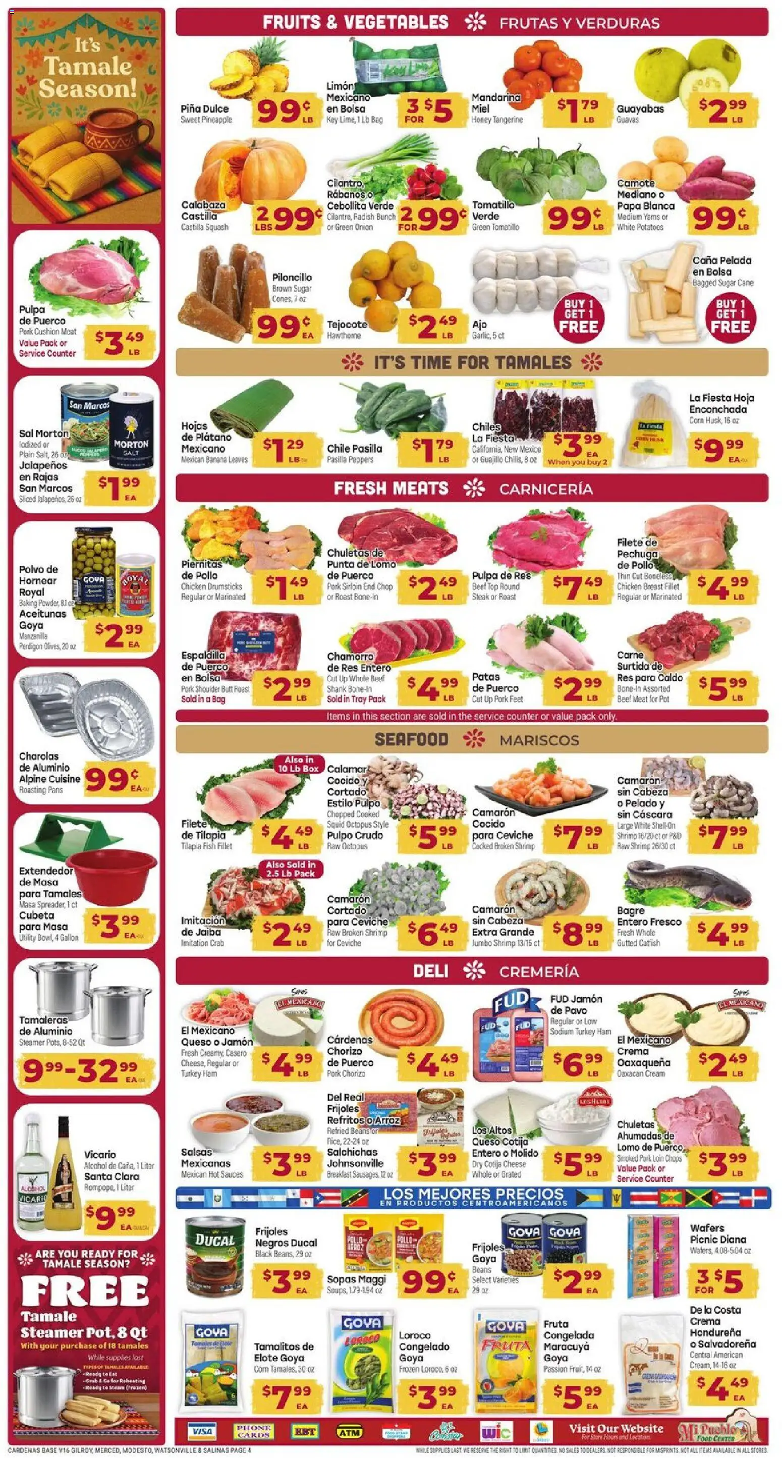 Cardenas Weekly Ad - CA - valid from 29.10.2025 | Page: 4 | Products: Corn, Box, Pineapple, Cream