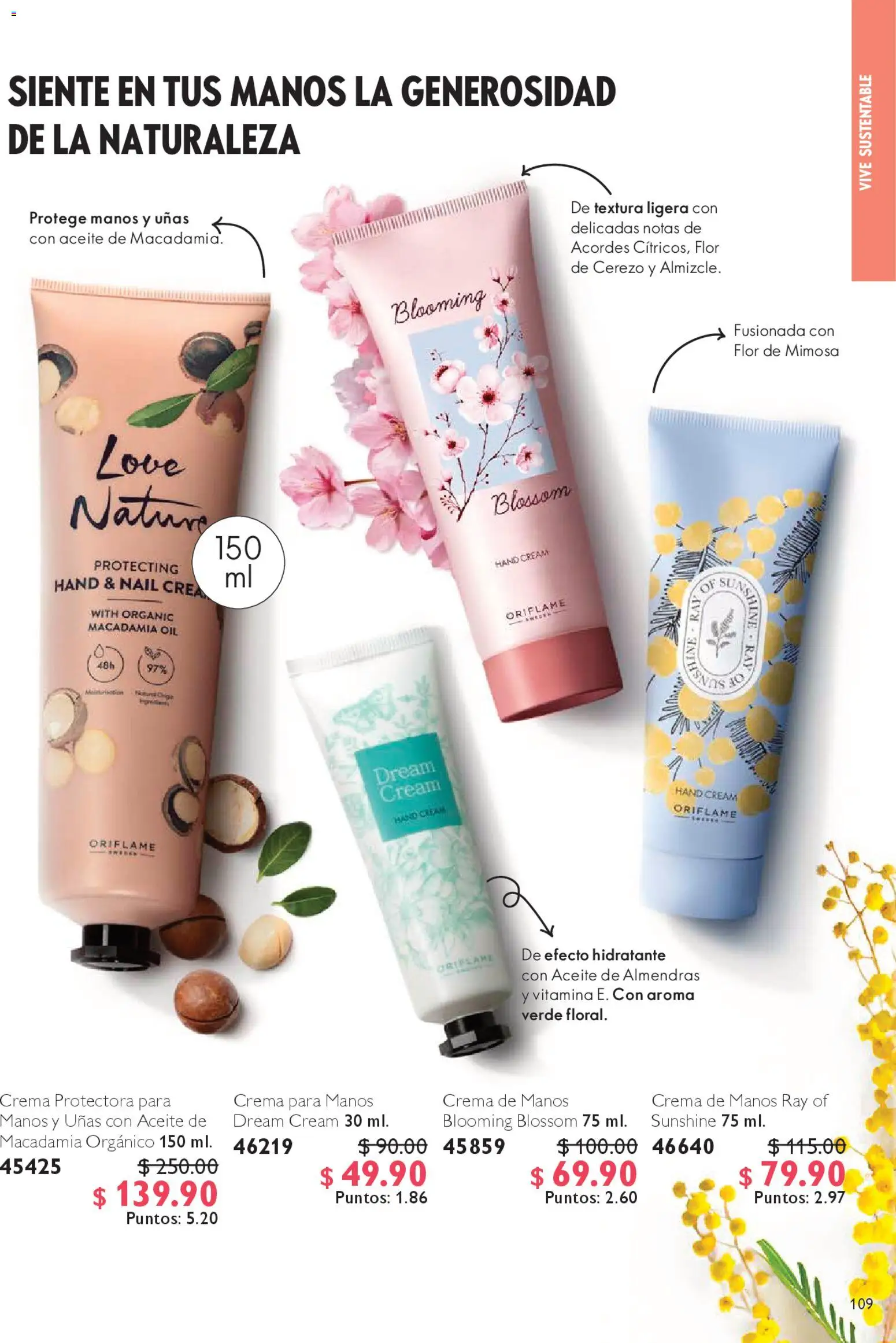 Nuevas ofertas de Oriflame válidas en toda la República Mexicana desde el 22.11.2025. ¡Encuentra las mejores ofertas en Oriflame Black Friday! | Página: 109 | Productos: Almendras, Crema, Aceite, Crema de manos