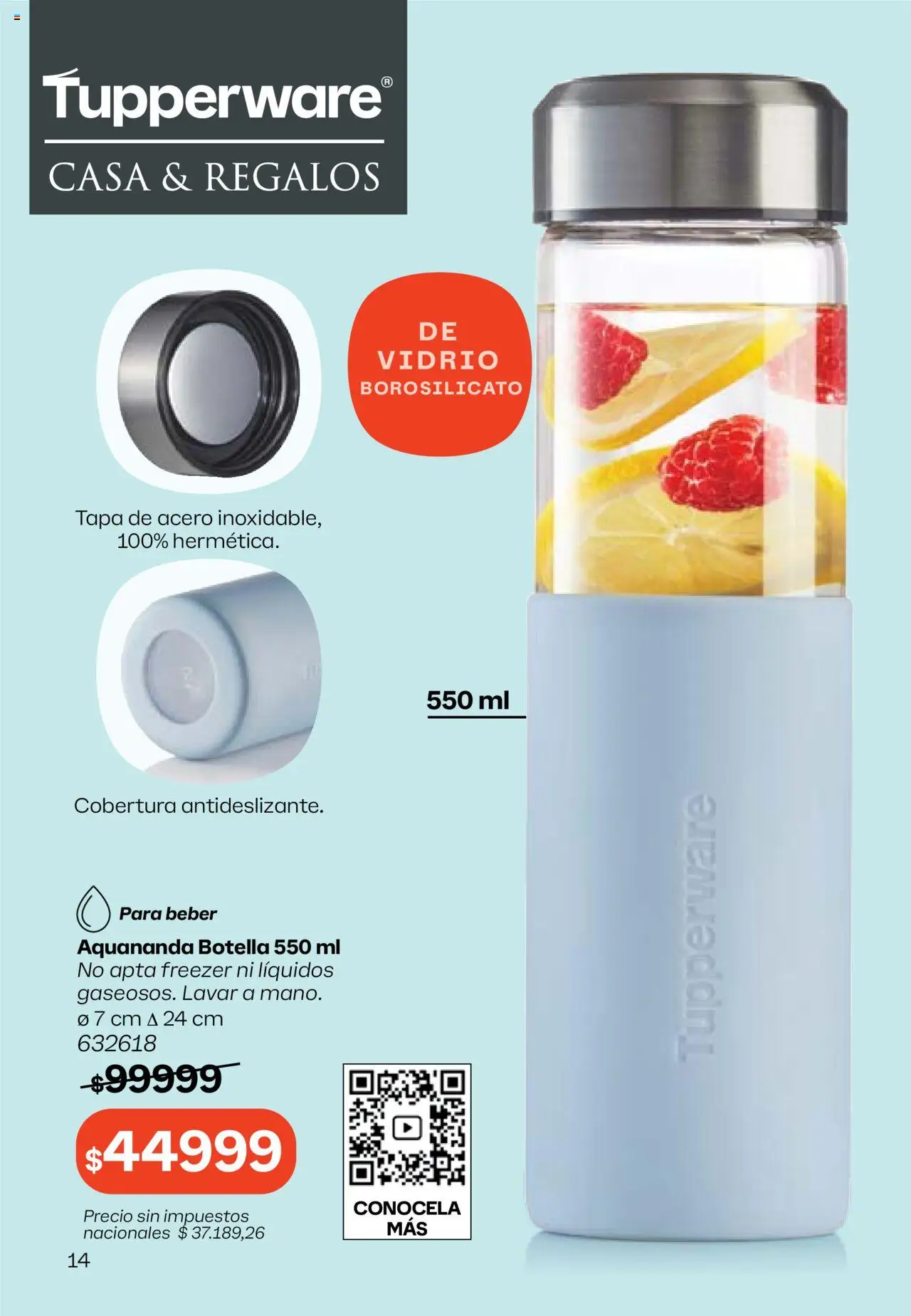 Tupperware Folleto │ válido desde el 08.09.2025 | Página: 15 | Productos: Botella, Freezer