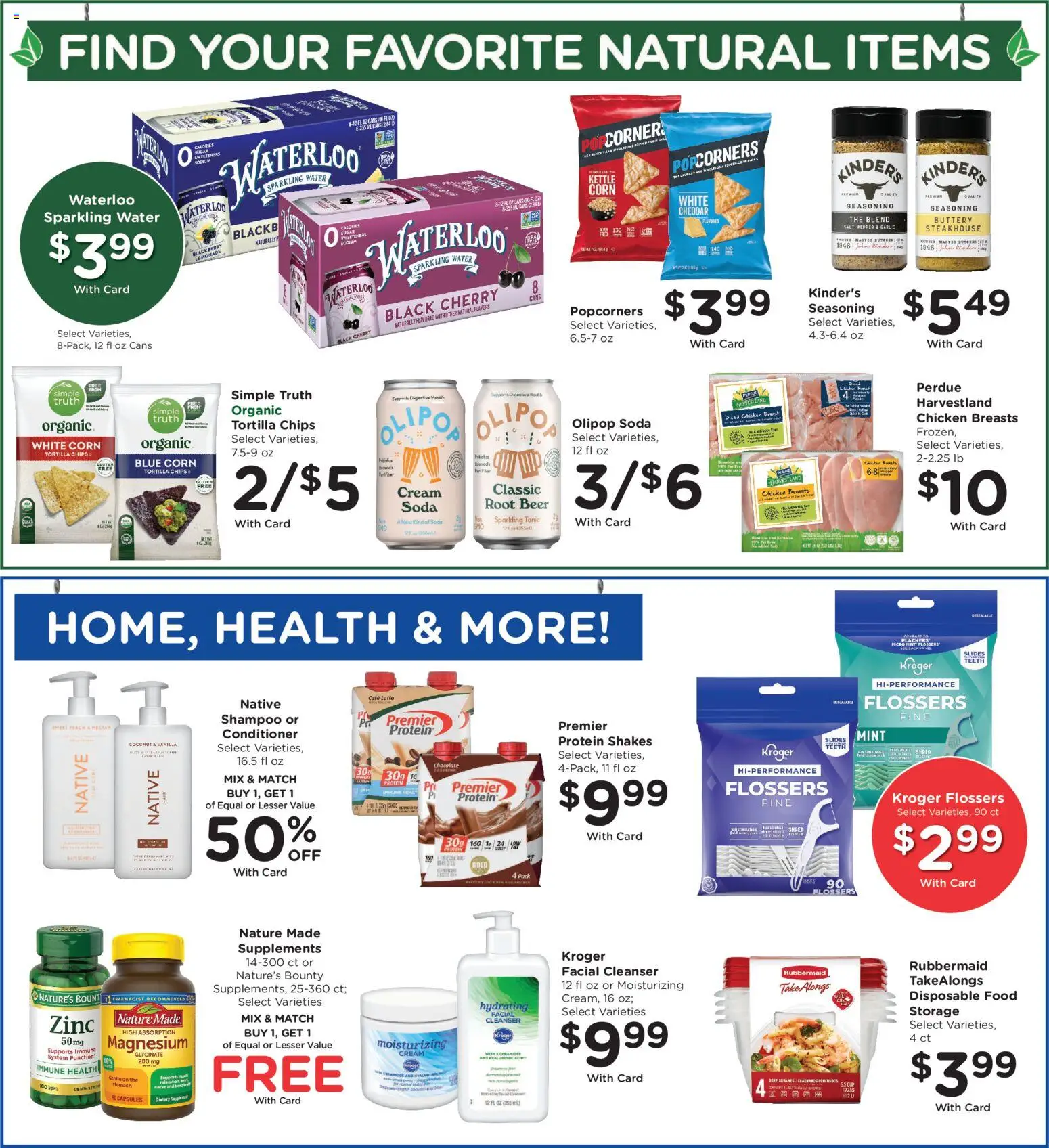 Kroger Weekly Ad - valid from 26.12.2025 | Page: 8 | Products: Zinc, Shampoo, Beer, Sugar