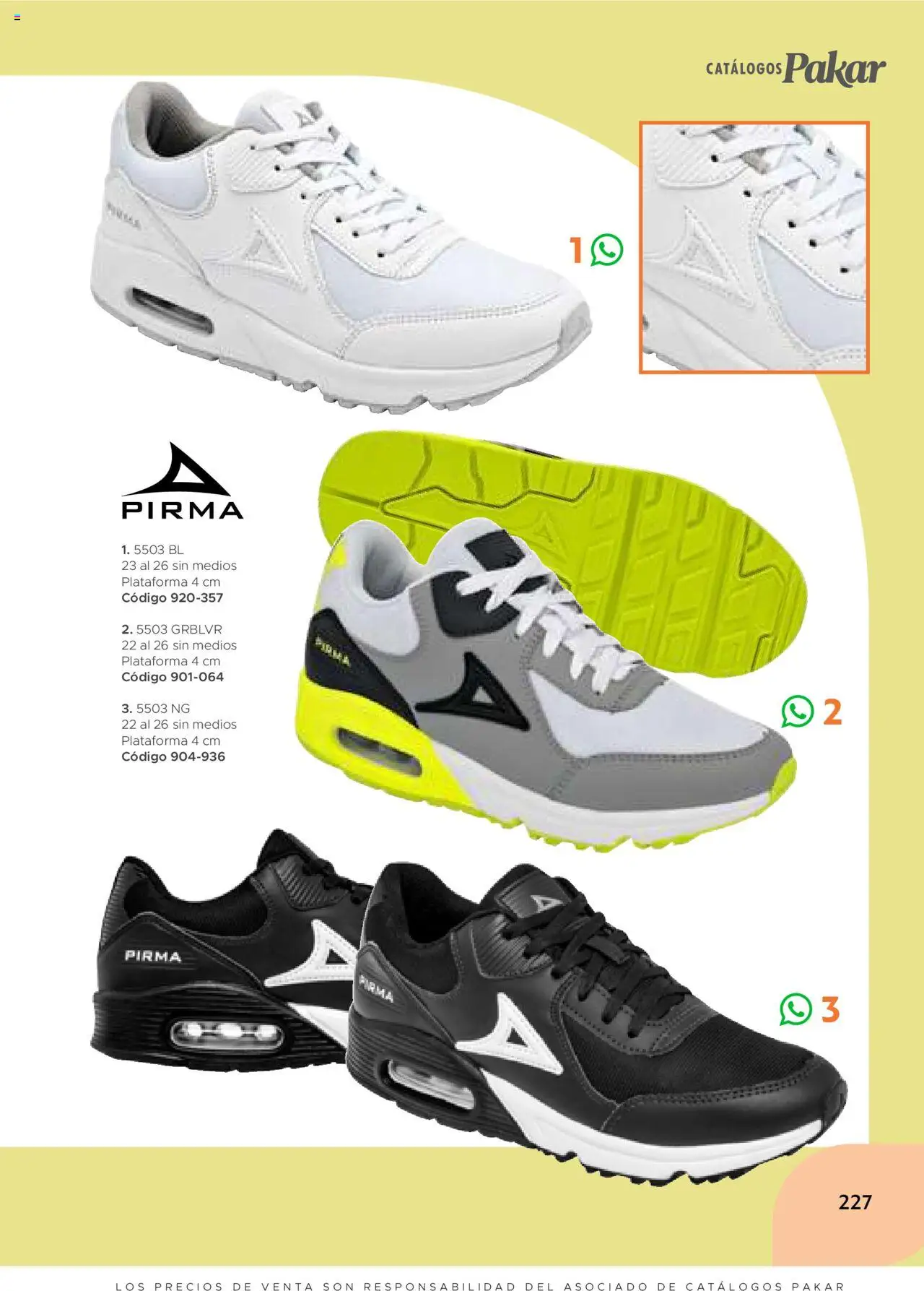 Nuevas ofertas de SC Pakar válidas en toda la República Mexicana desde el 24.07.2025. ¡Encuentra las mejores ofertas en SC Pakar - Catálogo Casual otoño / invierno! | Página: 227