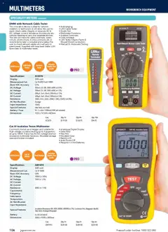 Preview of Jaycar Engineering & Scientific Catalogue 2025/2026  - valid from 09.07.2025 | Page: 106