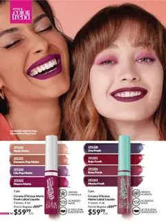 Nuevas ofertas de AVON válidas en toda la República Mexicana desde el 13.09.2025. ¡Encuentra las mejores ofertas en Uva Fresh, 191328! | Página: 55 | Productos: Durazno, Uva, Mate