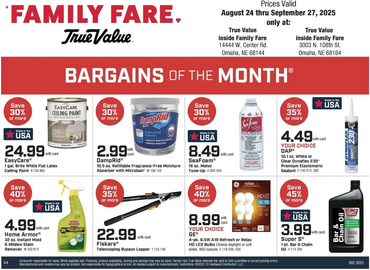 Family Fare Weekly Ad - NE - valid from 14.09.2025 | Page: 14