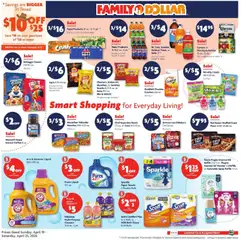 Preview of Family Dollar weekly ads valid from 19.04.2026