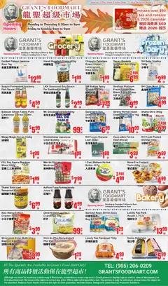 Preview of Oceans flyer - Grant’s Foodmart from shop Oceans valid from 21.11.2025
