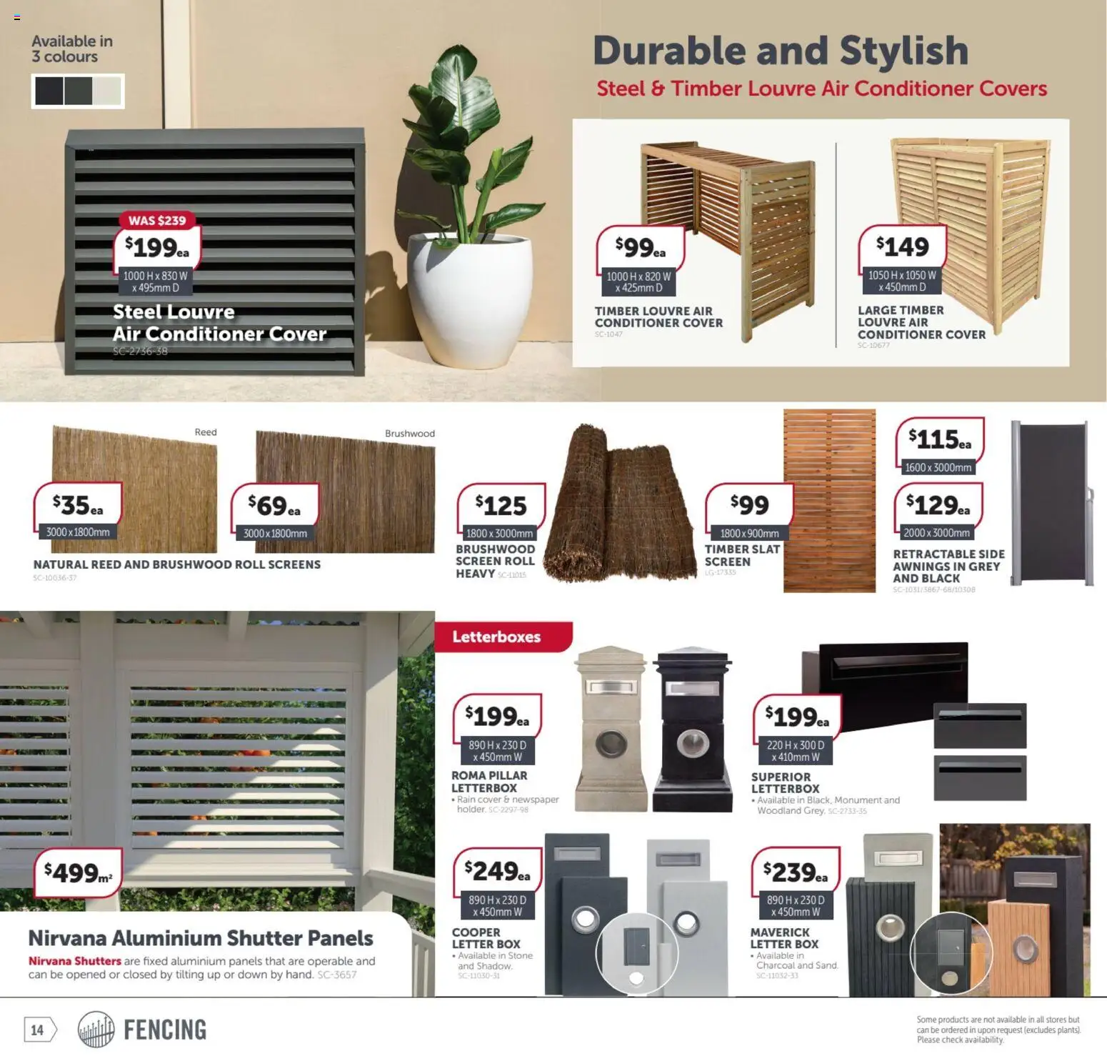 Stratco catalogue - valid from 23.01.2026 | Page: 14 | Products: Box, Conditioner, Screen