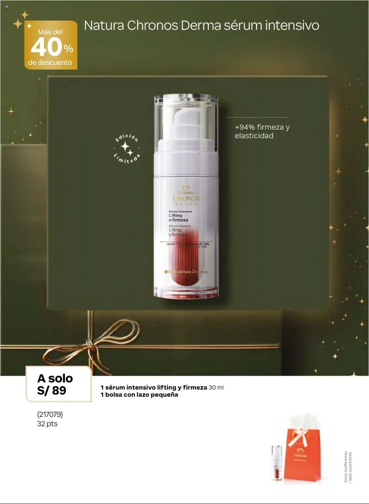 Catálogo Natura válido desde 03.10.2025 | Página: 39 | Productos: Bolsa