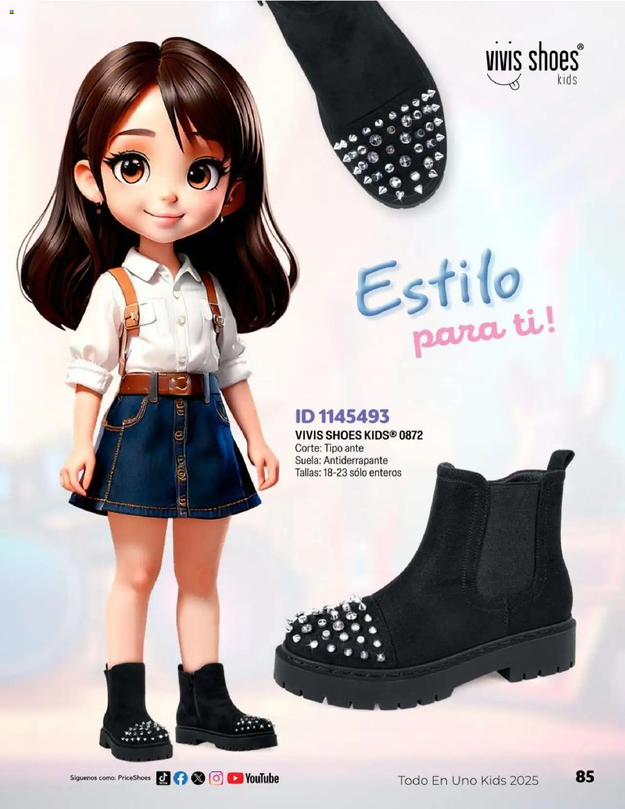 Nuevas ofertas de Price Shoes válidas en toda la República Mexicana desde el 23.04.2025. ¡Encuentra las mejores ofertas en Price Shoes catálogo Kids! | Página: 85