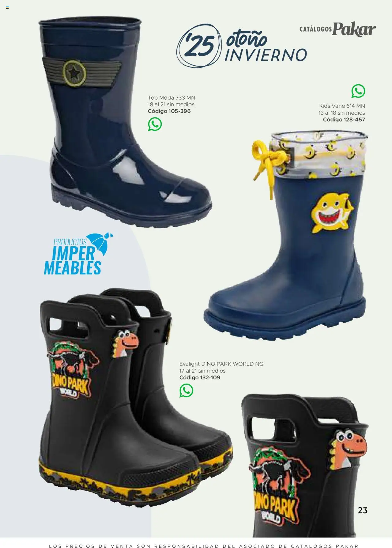 Nuevas ofertas de SC Pakar válidas en toda la República Mexicana desde el 24.07.2025. ¡Encuentra las mejores ofertas en SC Pakar - Catálogo Nino otoño / invierno! | Página: 23 | Productos: Top