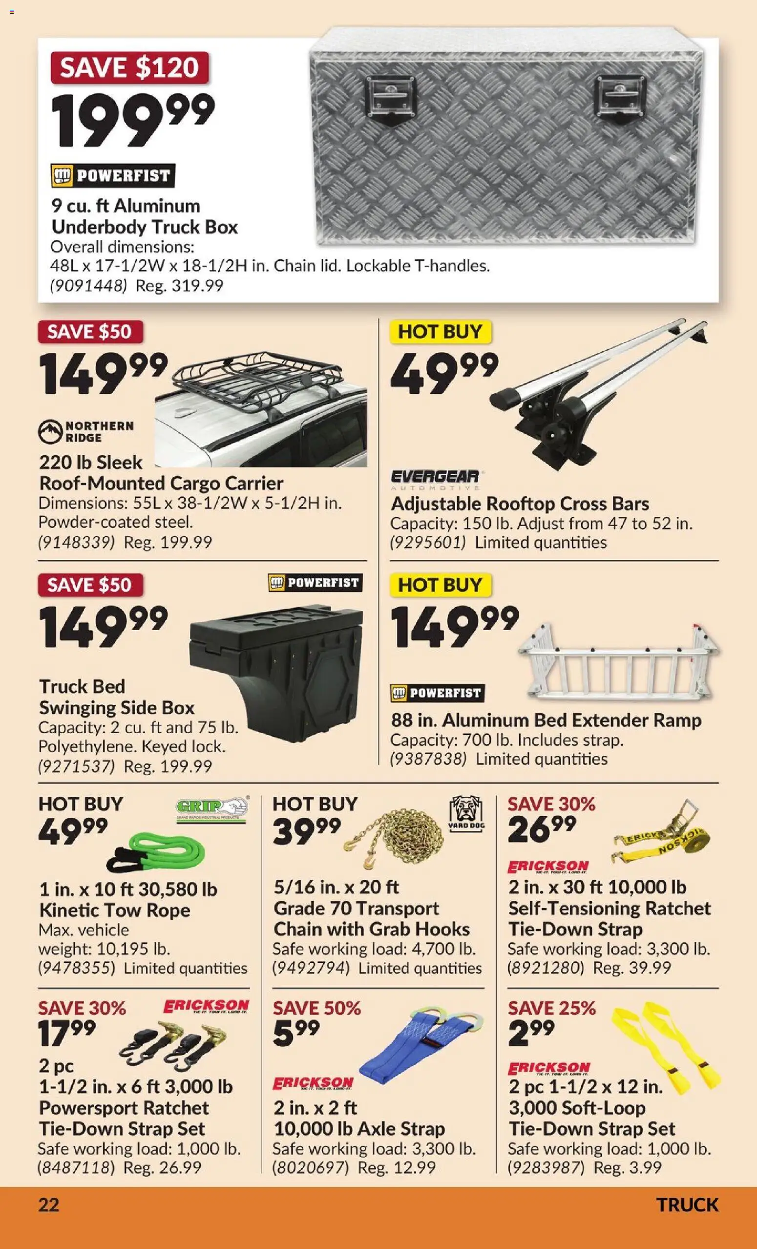 Princess Auto flyer valid from 05.05.2026 | Page: 28 | Products: PC, Ridge, Bed, Box