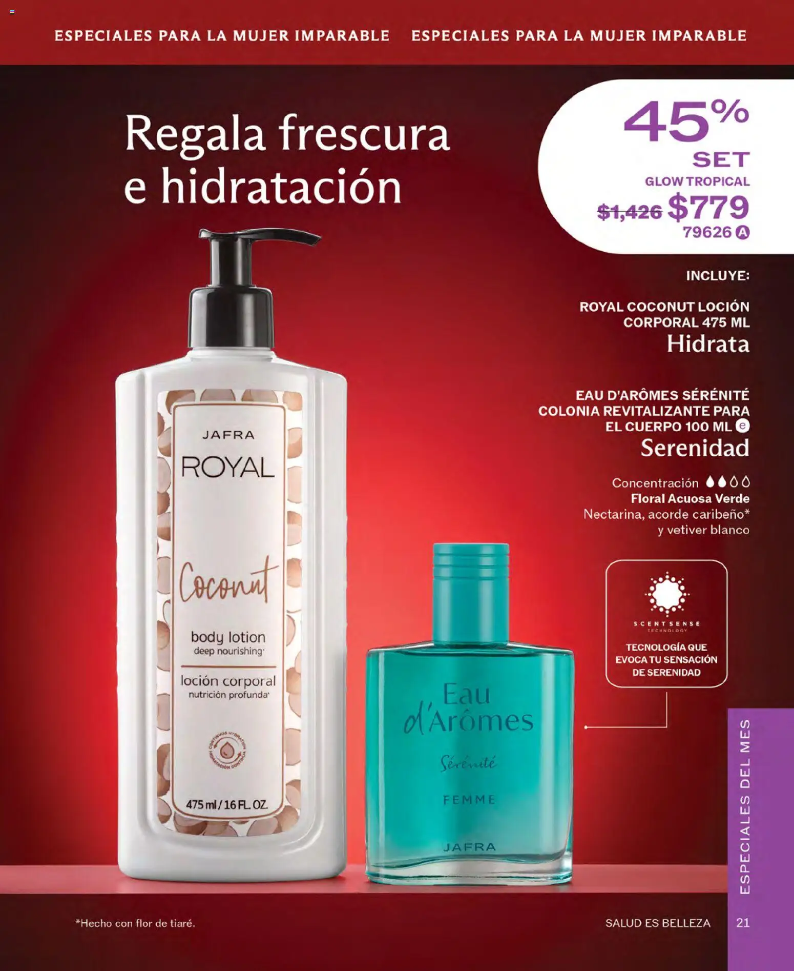 Nuevas ofertas de JAFRA válidas en toda la República Mexicana desde el 01.03.2026. ¡Encuentra las mejores ofertas en JAFRA catálogo! | Página: 21