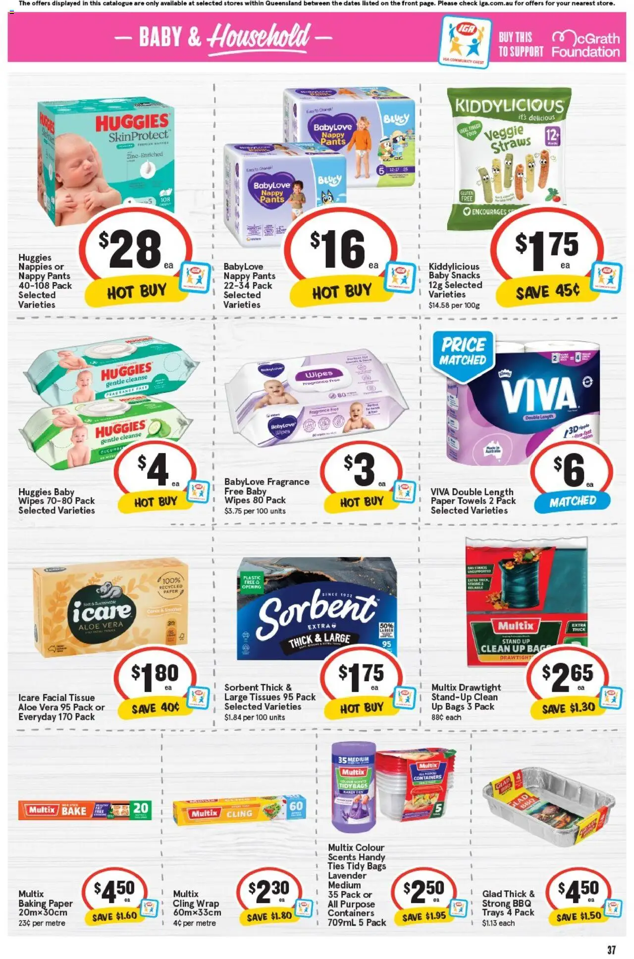 IGA catalogue - valid from 17.09.2025 | Page: 36 | Products: Household, Fragrance, Towels, Tissues