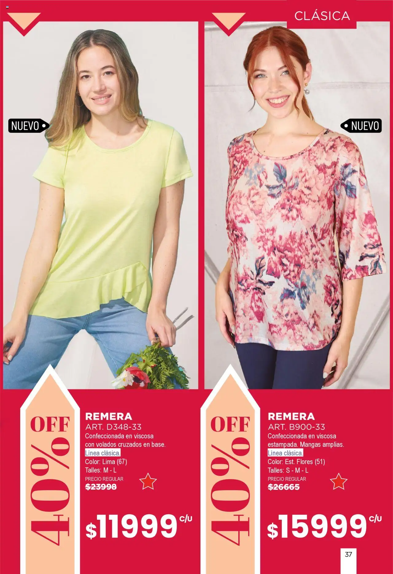 Juana Bonita catálogo │ válido desde el 07.05.2025 | Página: 37 | Productos: Remera, Lima