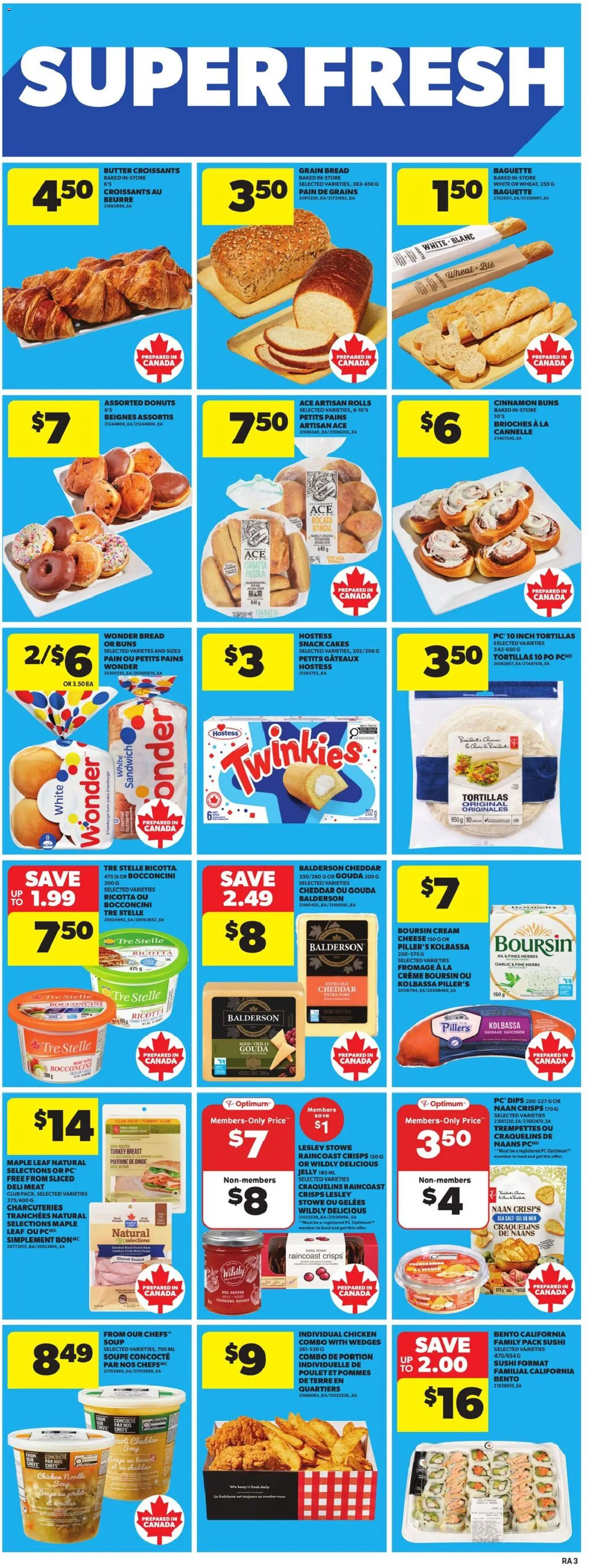 Atlantic Superstore flyer valid from 05.03.2026 | Page: 6 | Products: Cream, PC, Turkey, Butter