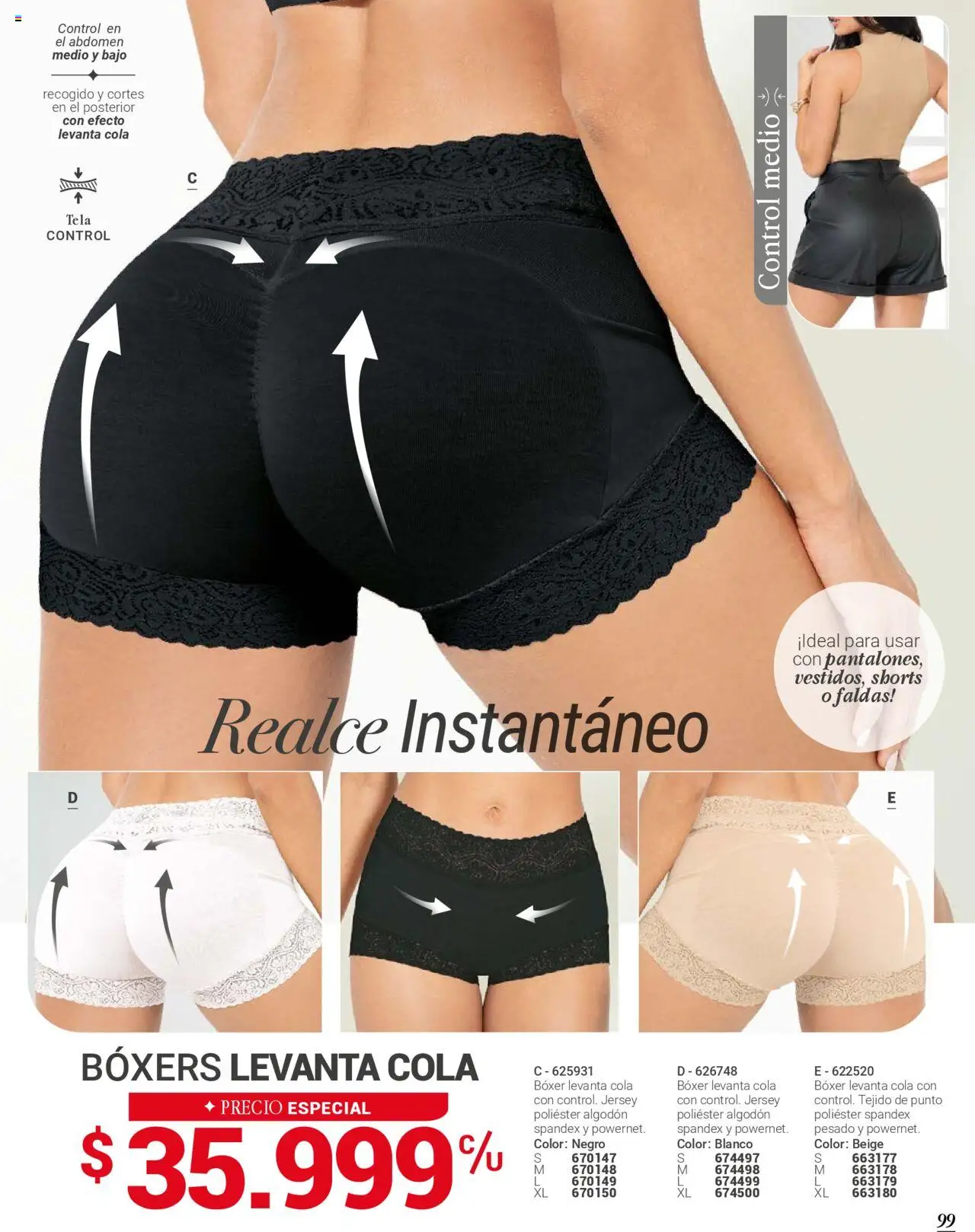 Carmel revista - valida desde el 25.09.2025 | Página: 101 | Productos: Algodón, Boxers, Faldas