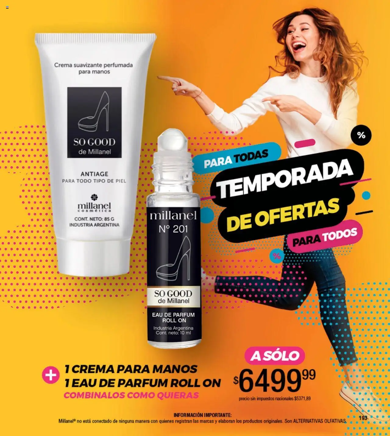 Millanel - Catálogo │ válido desde el 20.10.2025 | Página: 193 | Productos: Suavizante, Crema