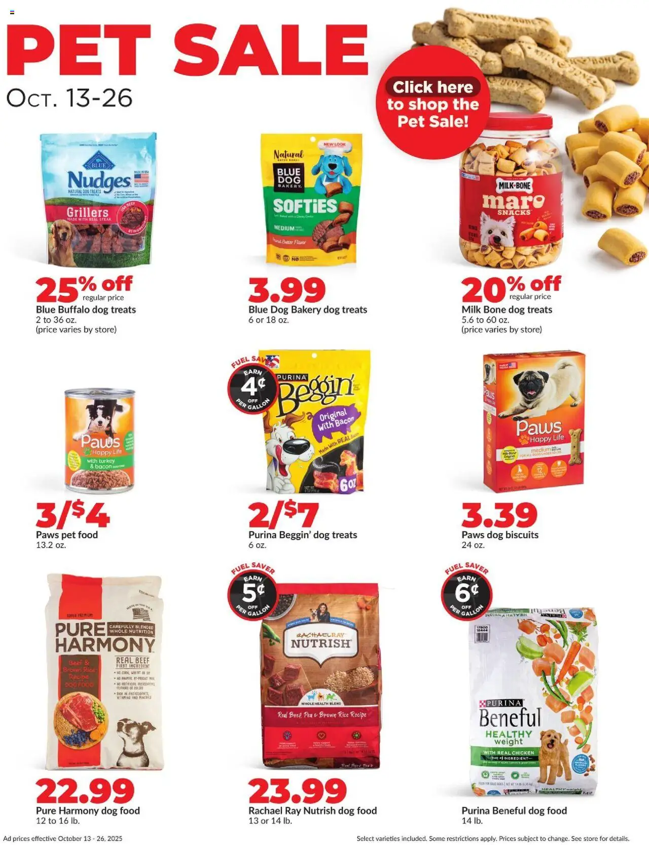 HyVee Weekly Ad - valid from 20.10.2025 | Page: 33 | Products: Bakery, Dog Food, Milk, Rice