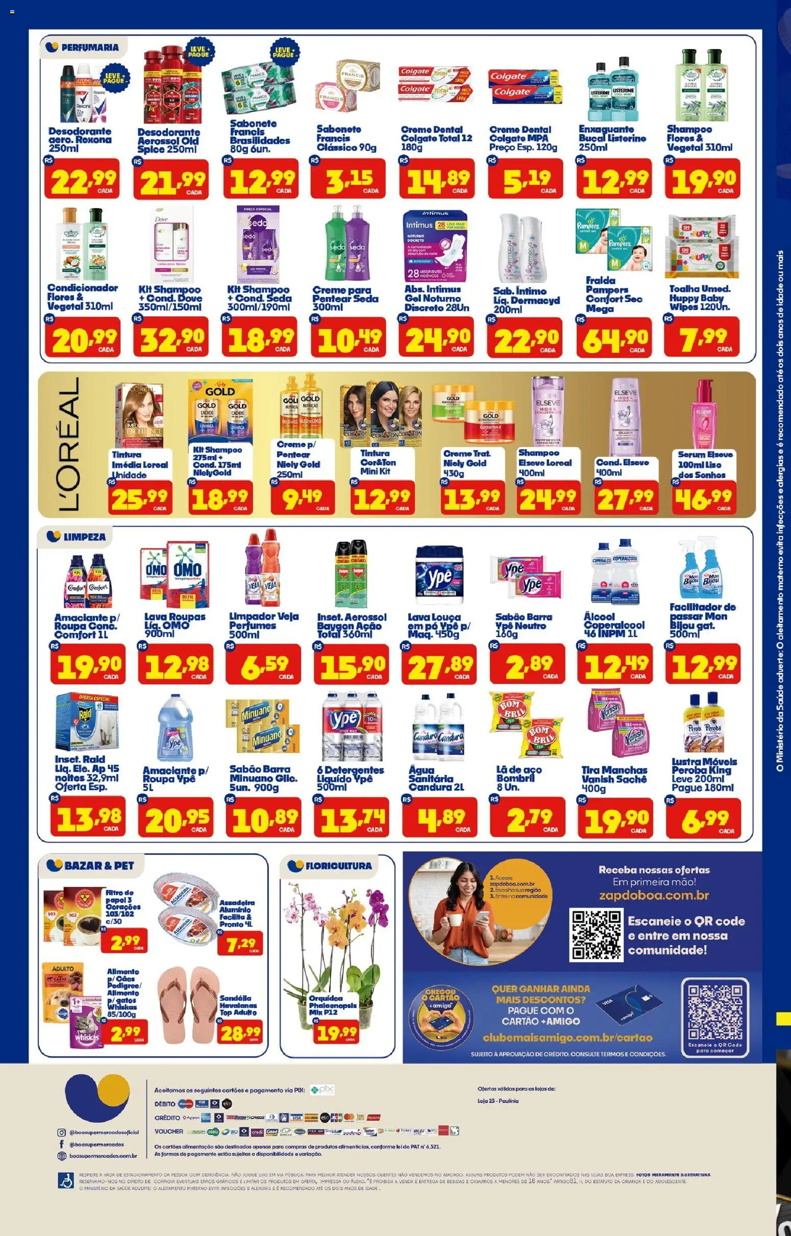 Boa Supermercados Folheto - válido de 21.11.2025 | Página: 4 | Produtos: Pó, Carne, Creme dental, Vanish