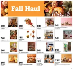 Preview of Michaels weekly ads valid from 22.09.2025