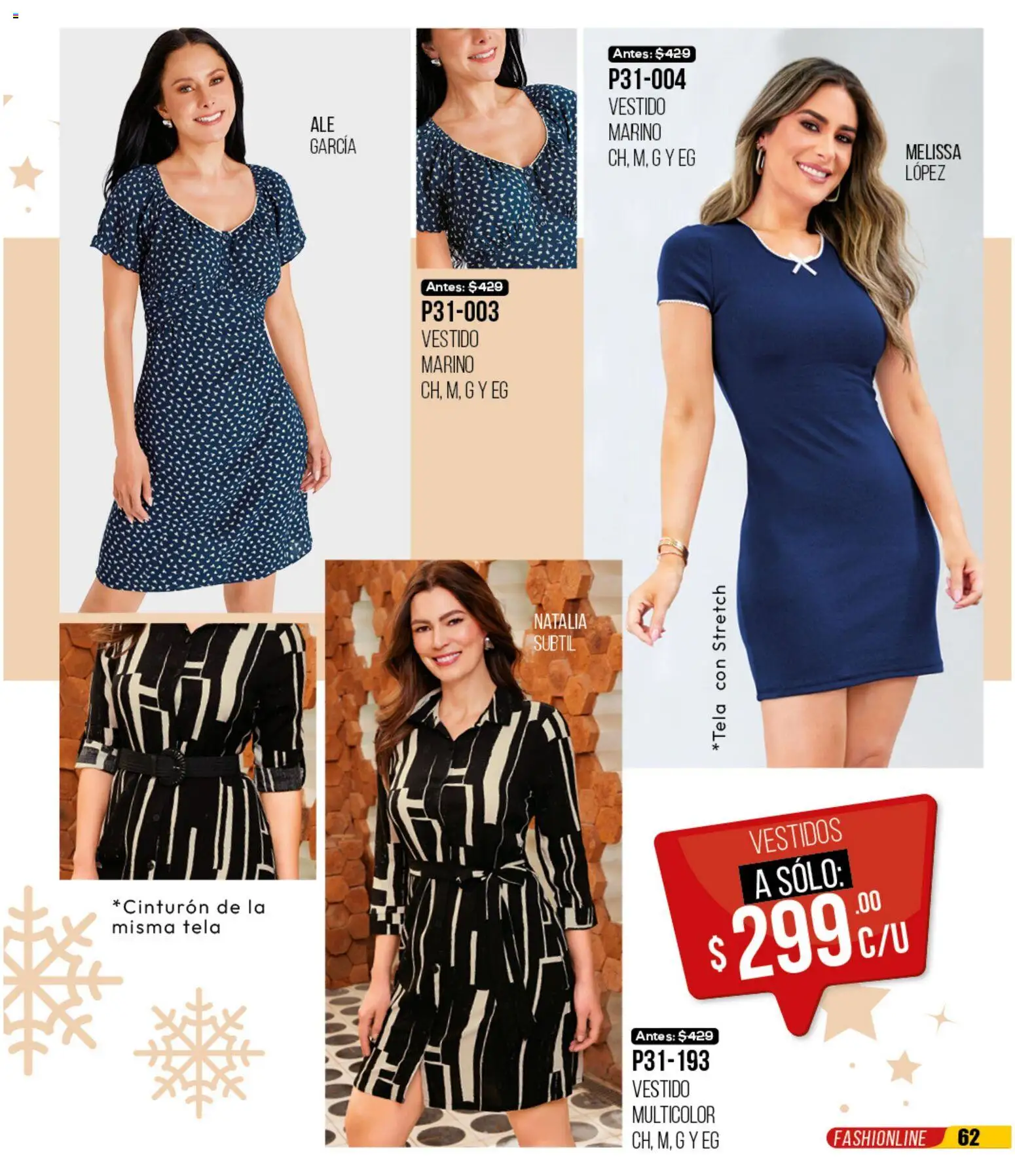 Nuevas ofertas de Cklass válidas en toda la República Mexicana desde el 30.11.2025. ¡Encuentra las mejores ofertas en Cklass catálogo Rebajas Navideñas Calzado! | Página: 494 | Productos: Vestido