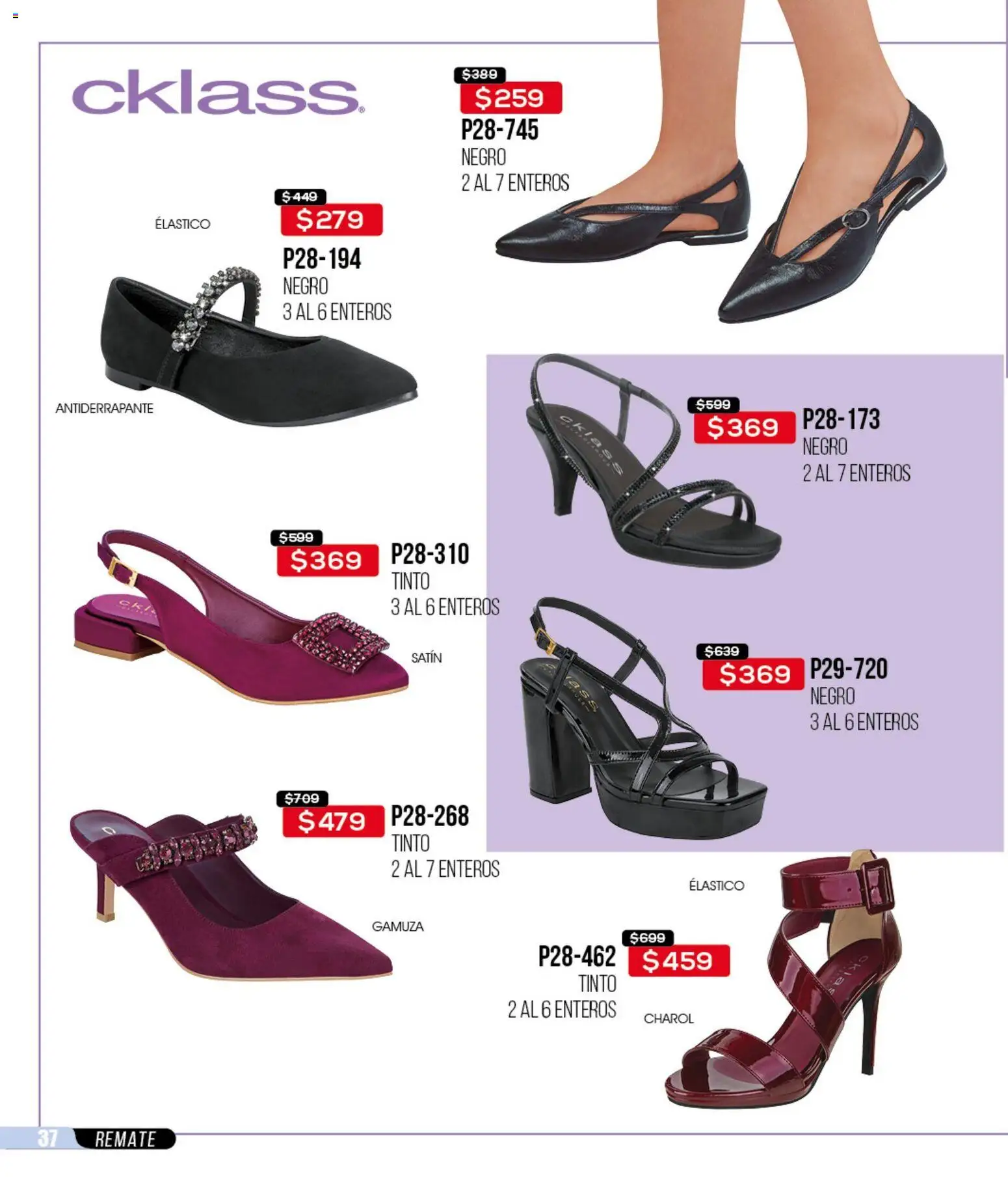 Nuevas ofertas de Cklass válidas en toda la República Mexicana desde el 16.02.2026. ¡Encuentra las mejores ofertas en Cklass catálogo Remate Ropa! | Página: 171 | Productos: Gamuza